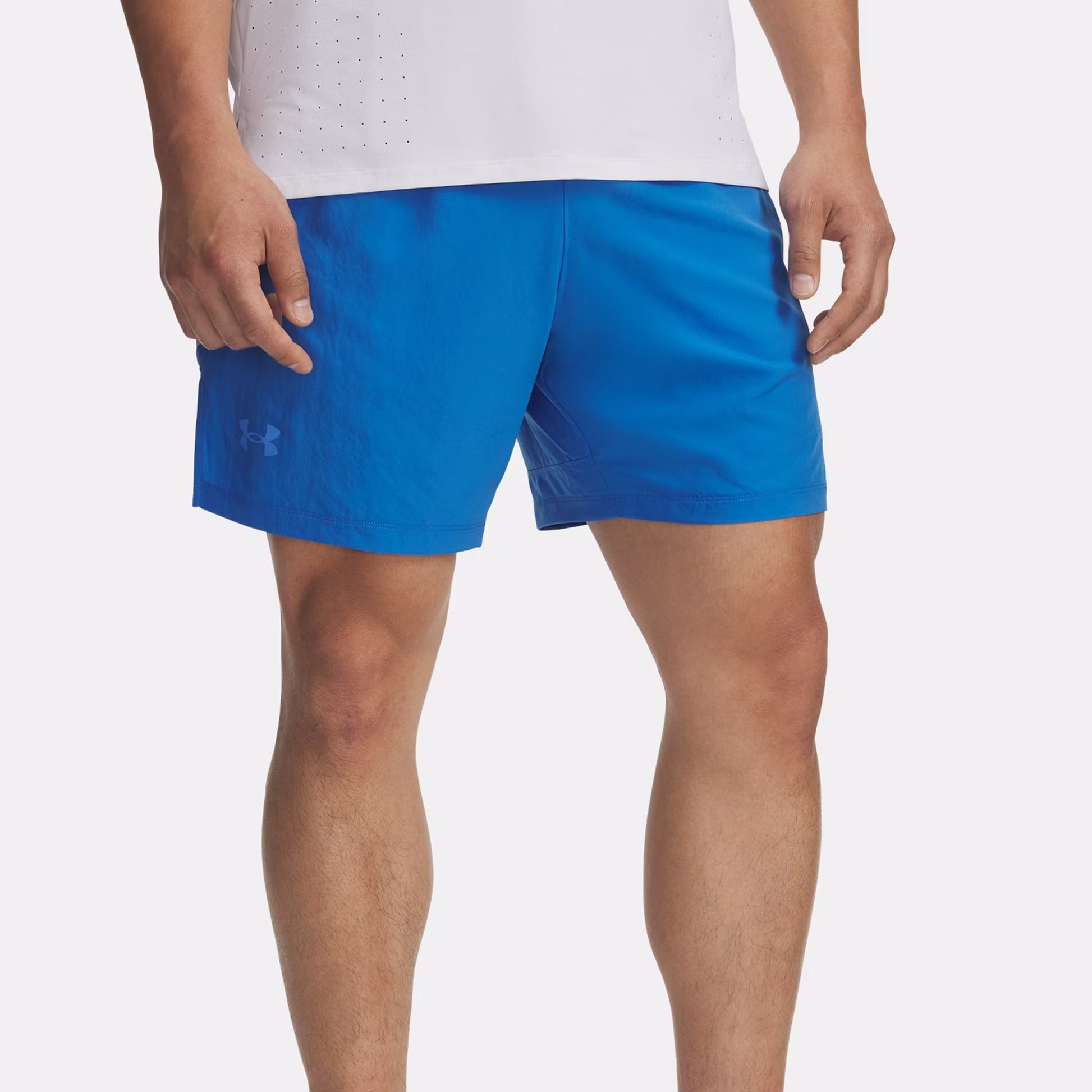 Under Armour Launch Elite 2in1 7in Shorts - blue, dark blue