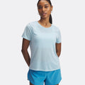 Launch Camo Laufshirt Damen-Hellblau