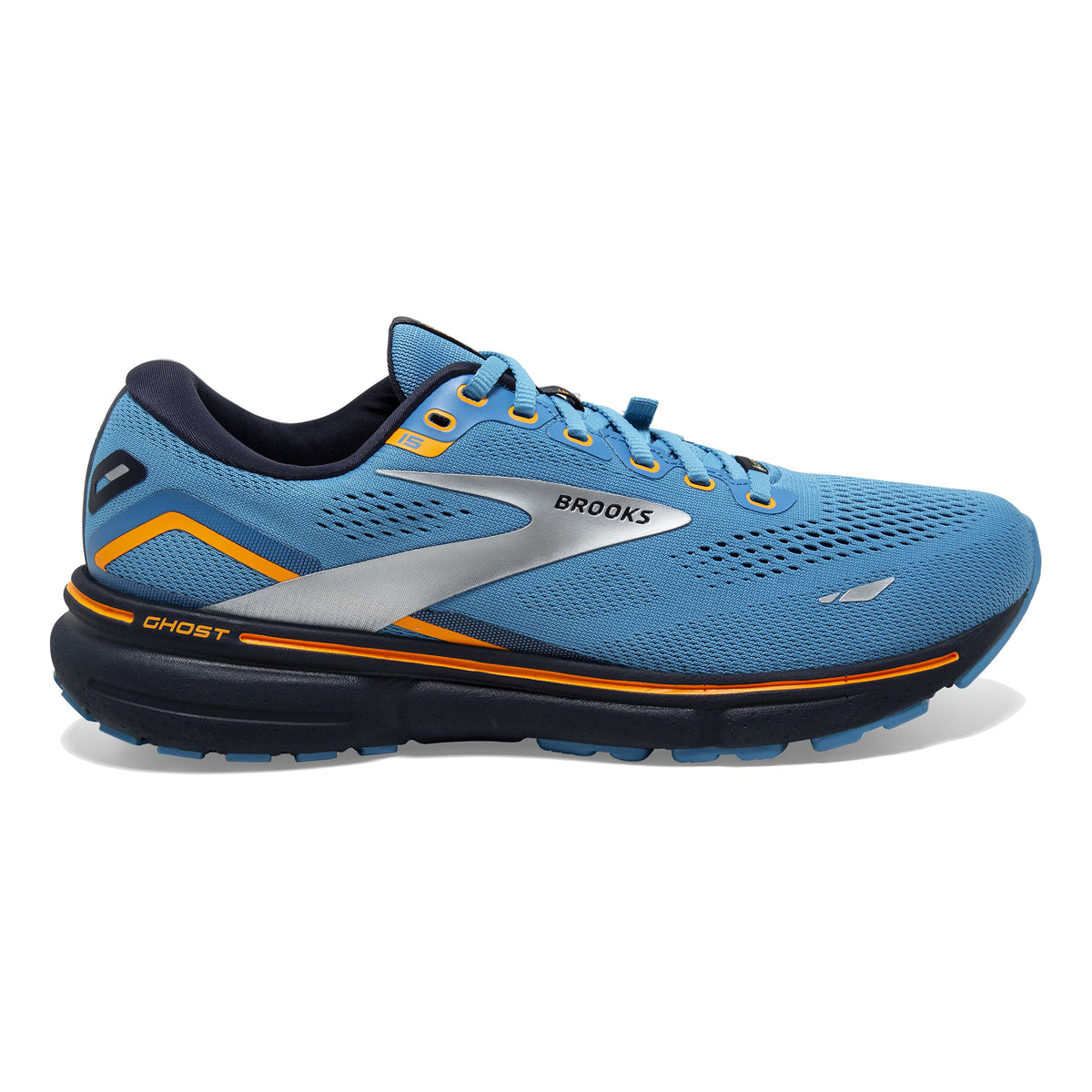 Brooks Ghost 15 GTX Neutral running shoe Men - light blue, black
