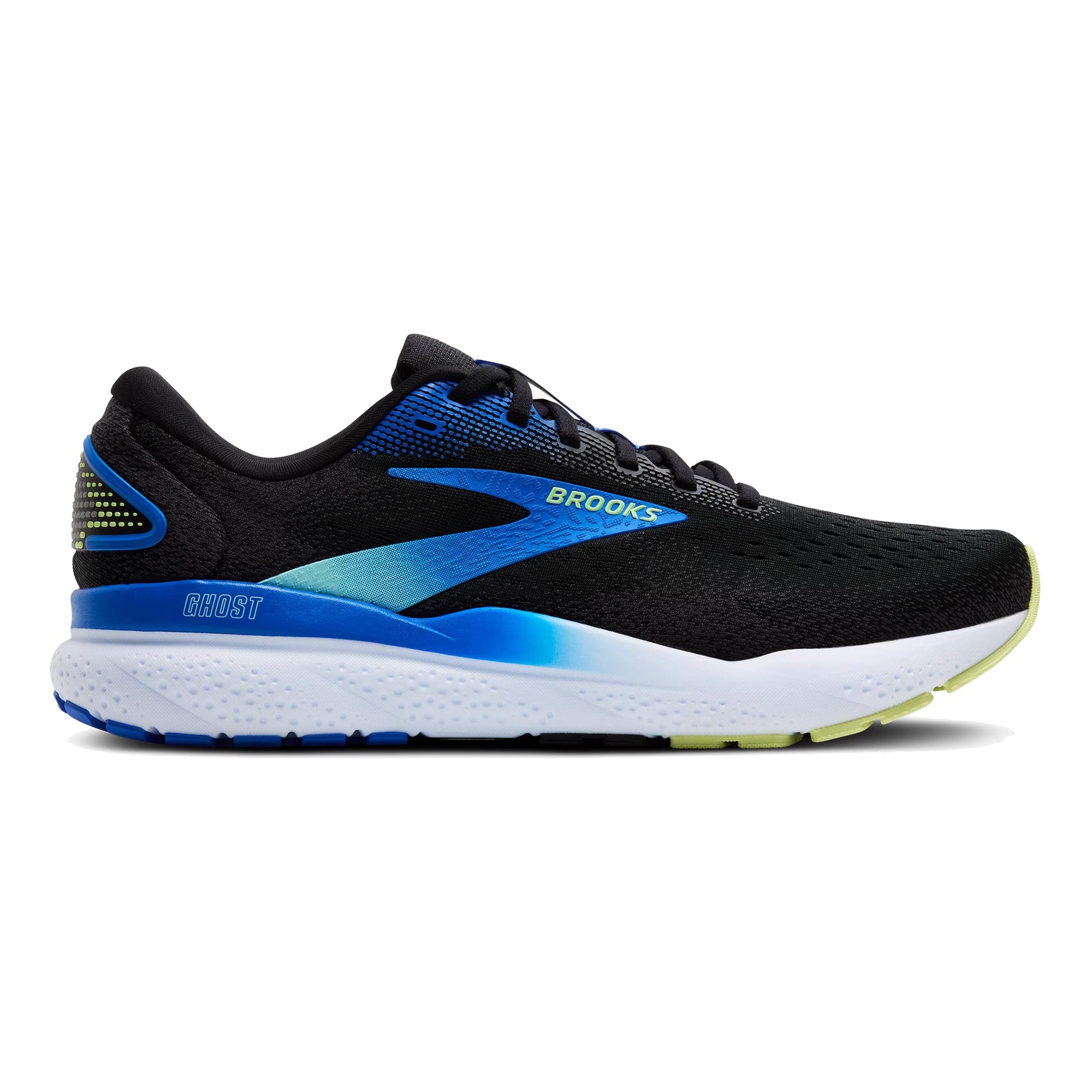 Brooks Ghost 16 Neutral Running Shoe Men-Black,Blue