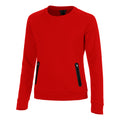 Crew Sweatshirt Women-Red