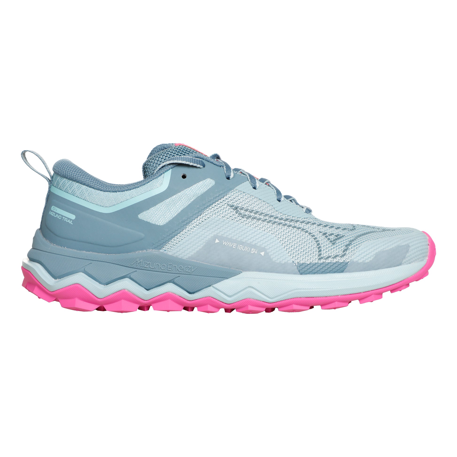 Mizuno Wave Ibuki 4 Trailschuh Damen-Petrol,Pink