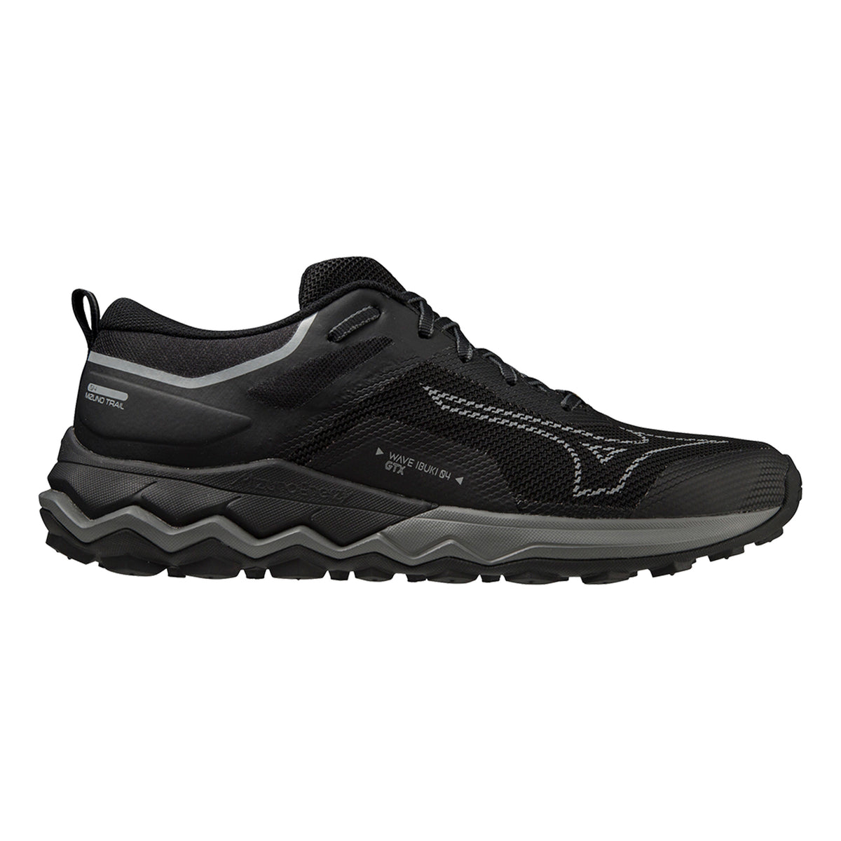 Mizuno Wave Ibuki 4 GTX Trail Running Shoe Men-Black