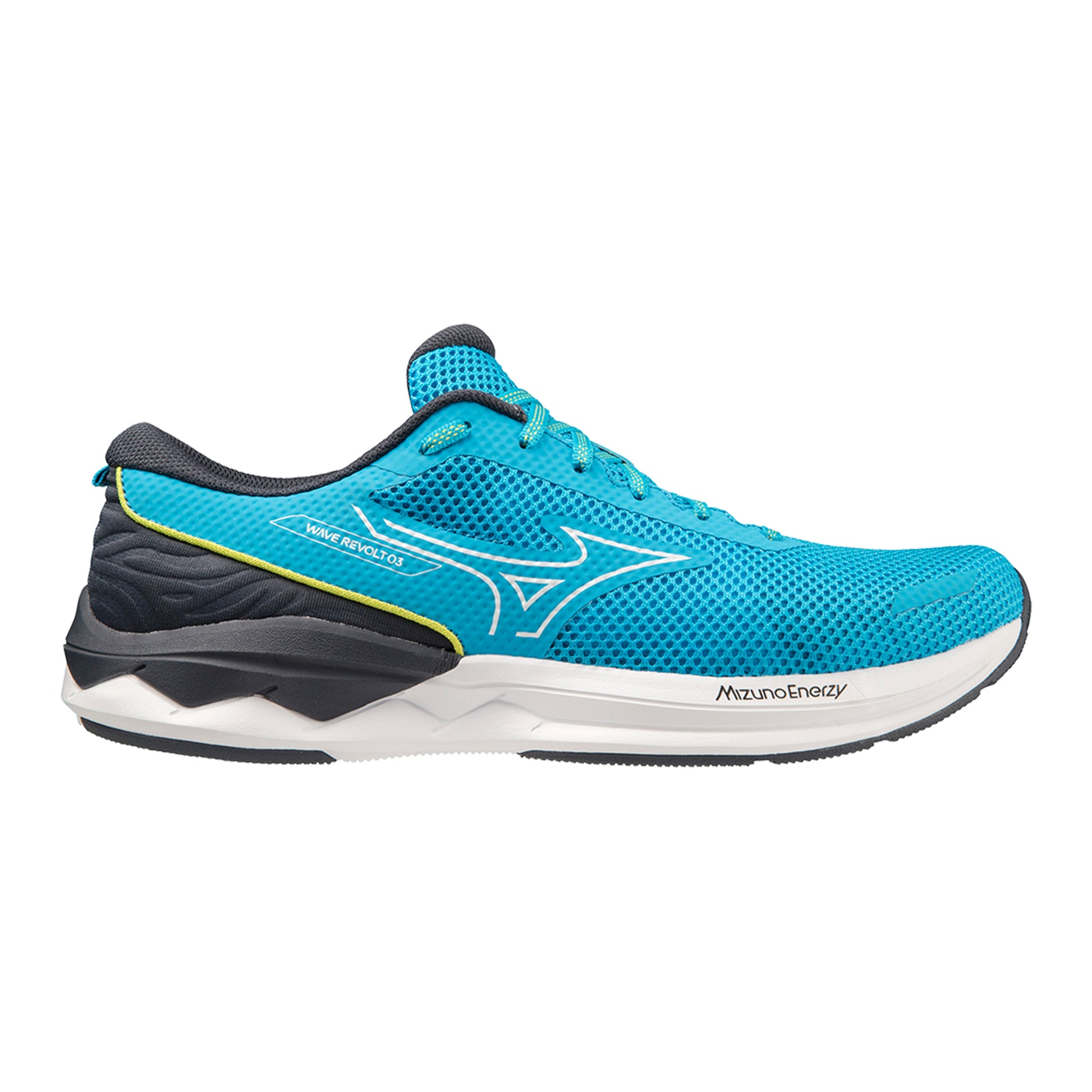 Mizuno Wave Revolt 3 Neutral running shoe Men - light blue, dark blue
