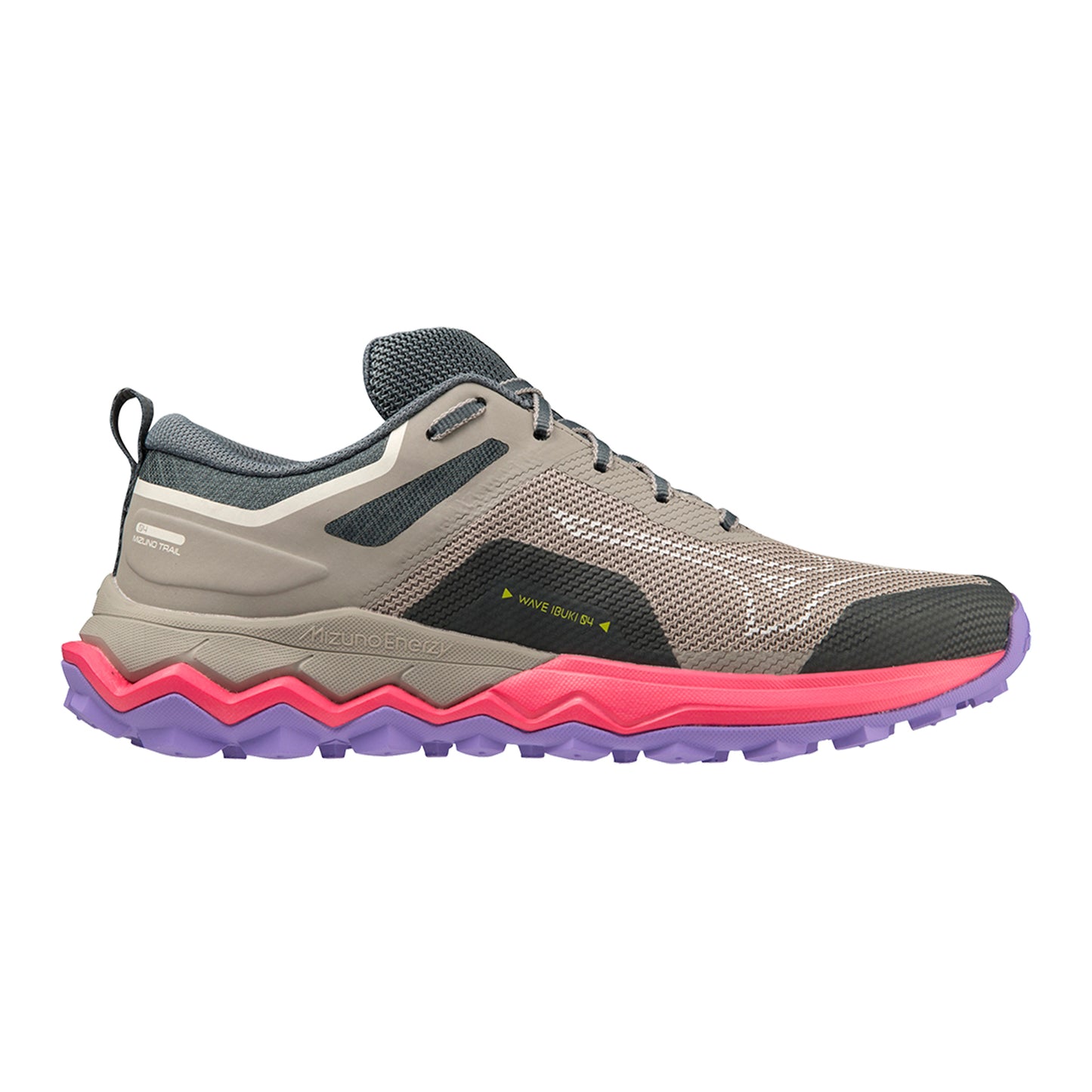 Mizuno Wave Ibuki 4 Trailschuh Damen-Schwarz,Grau