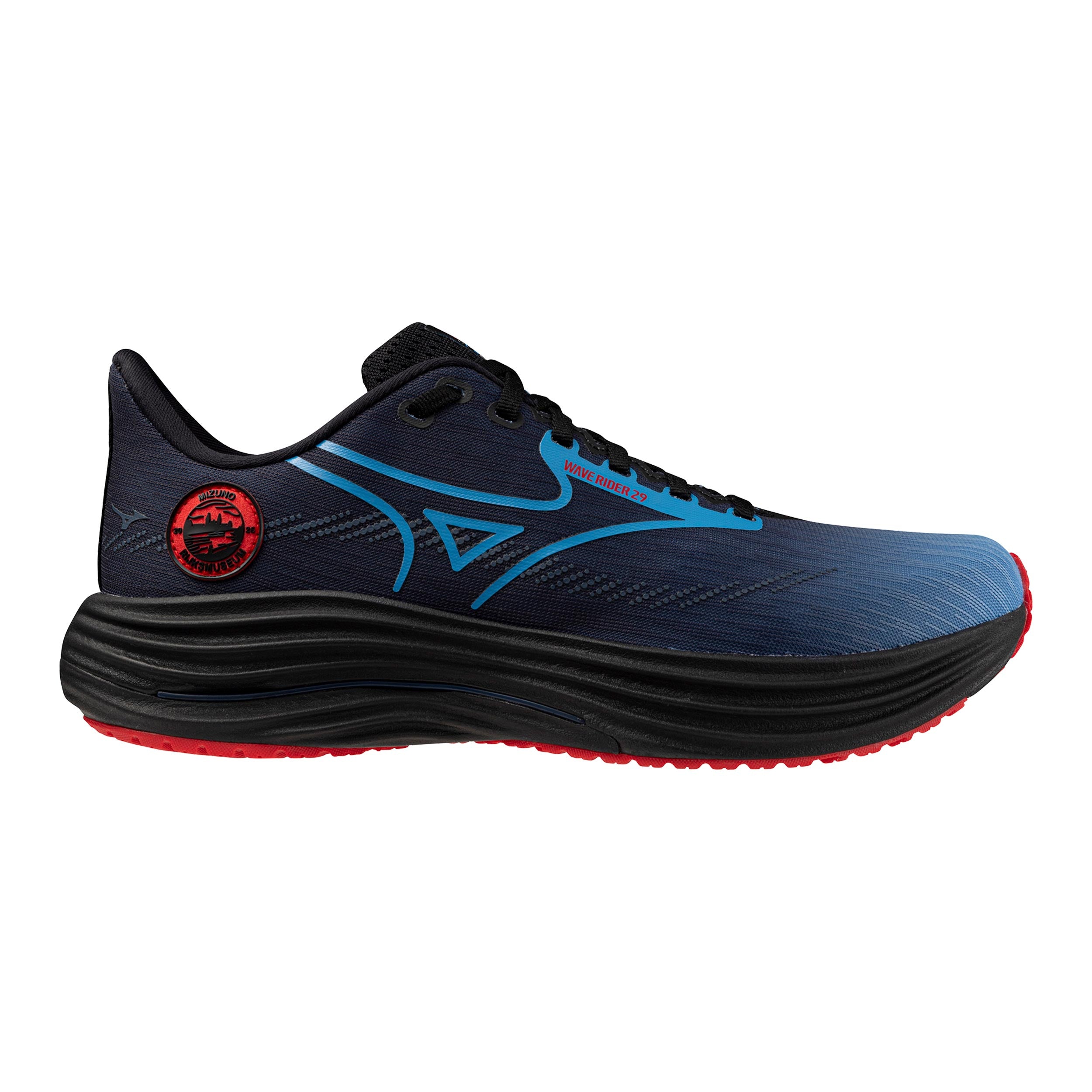Wave Rider 29 Amsterdam Neutral Running Shoe-Black | Running Point