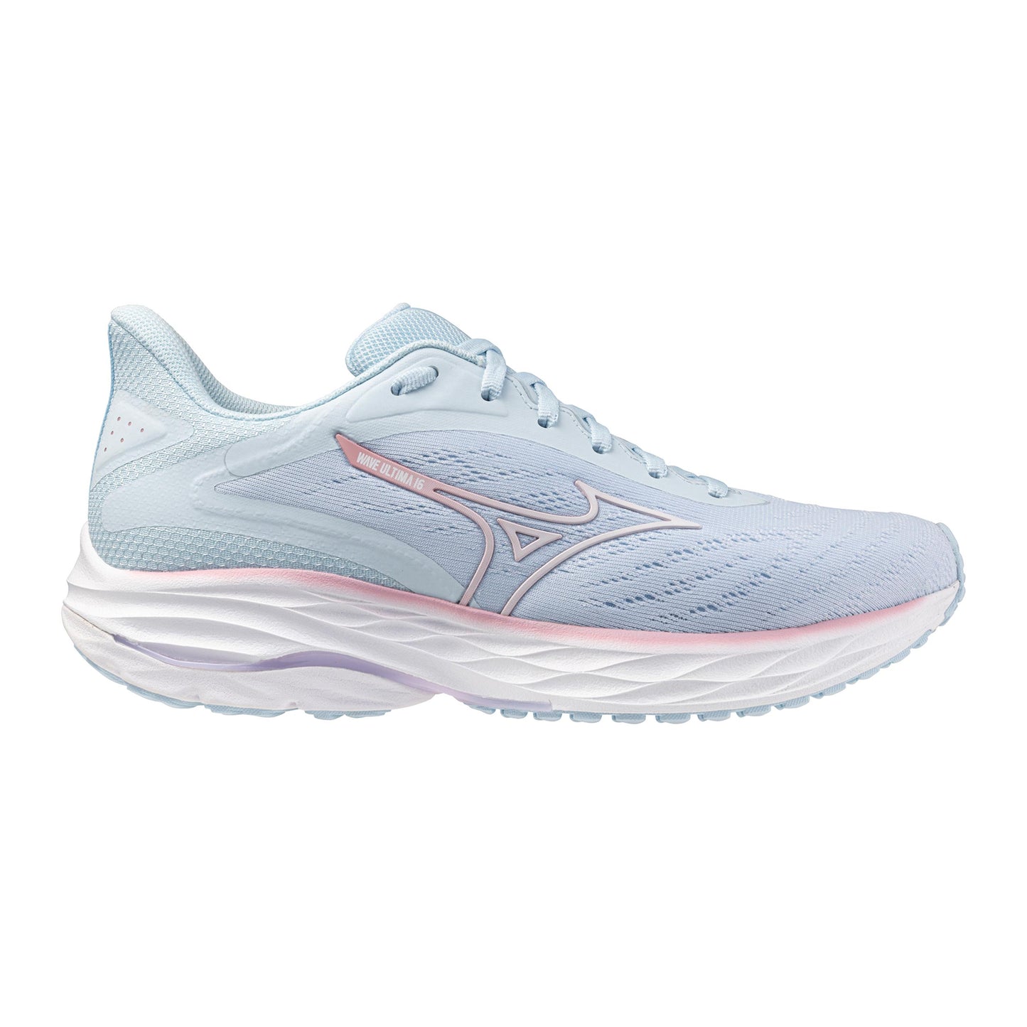 Mizuno Wave Ultima 16 Neutralschuh Damen-Hellblau,Rosa