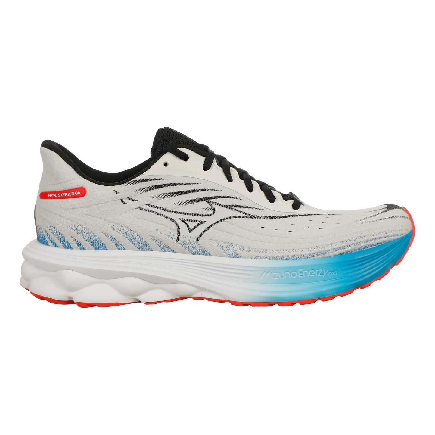 Mizuno Wave Skyrise 6 Neutral running shoe Men - grey, blue