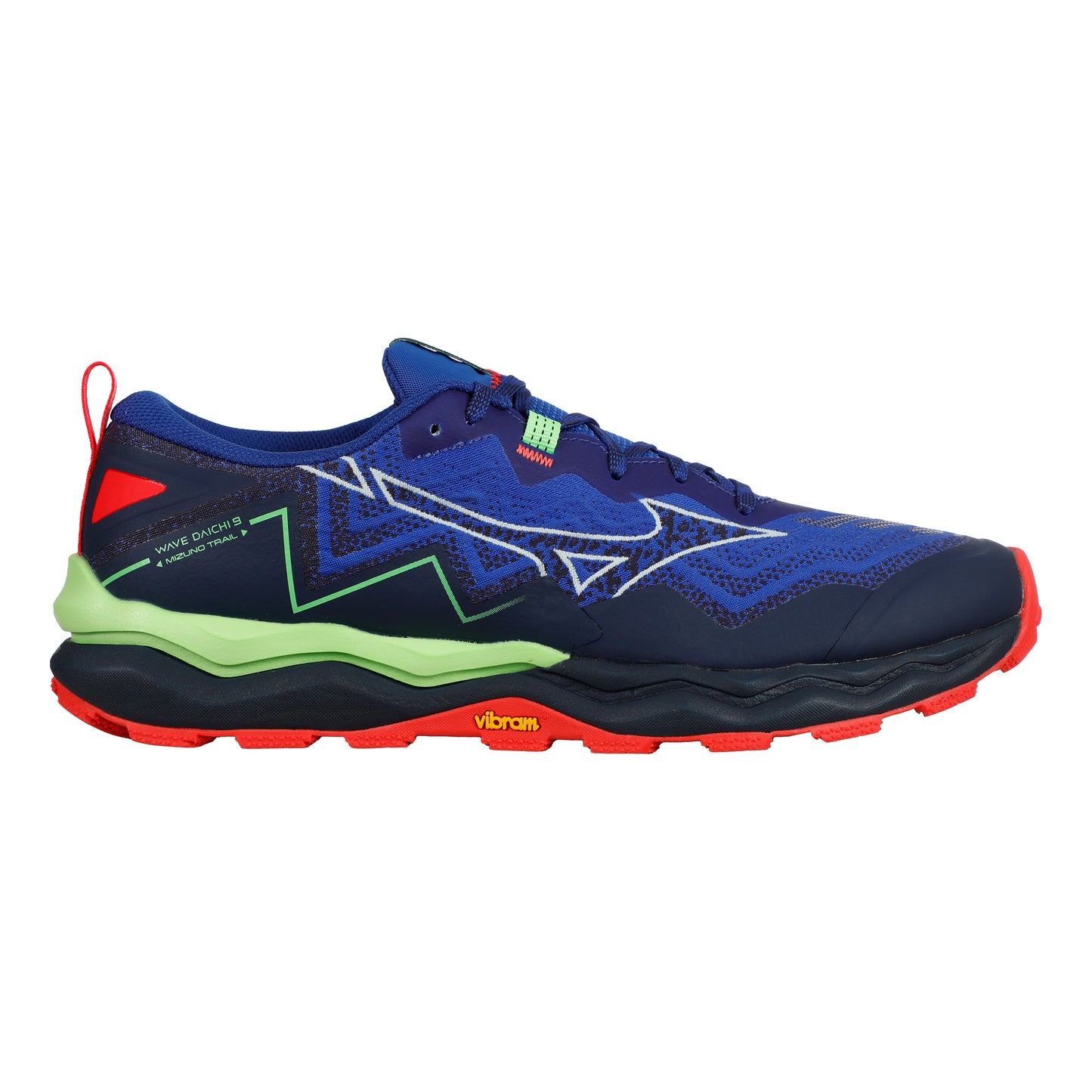 Mizuno Wave Daichi 9                       Trailschuh Herren-dunkelblau, weiß