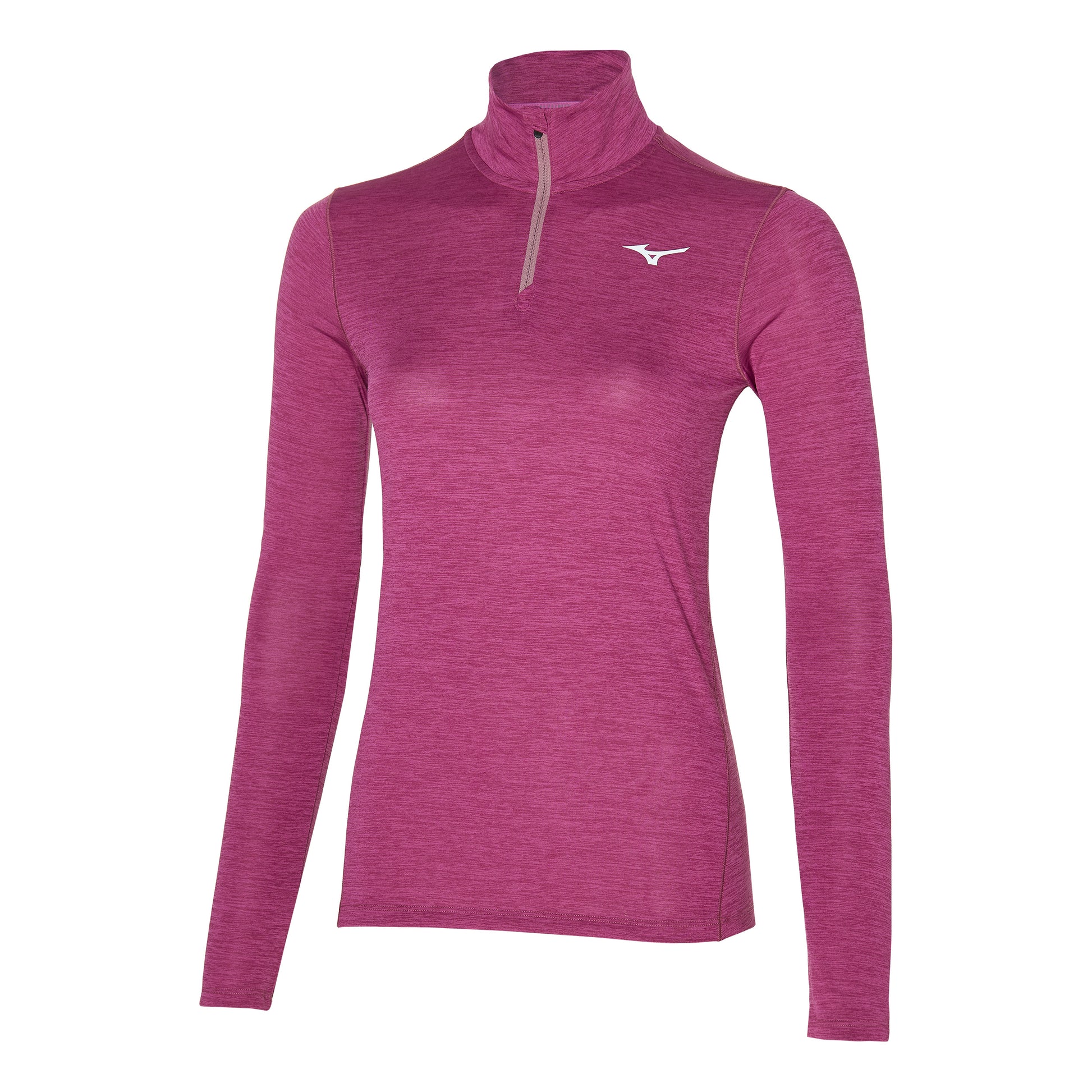 Mizuno Impulse Core Half-Zip Lauftop Damen-Pink