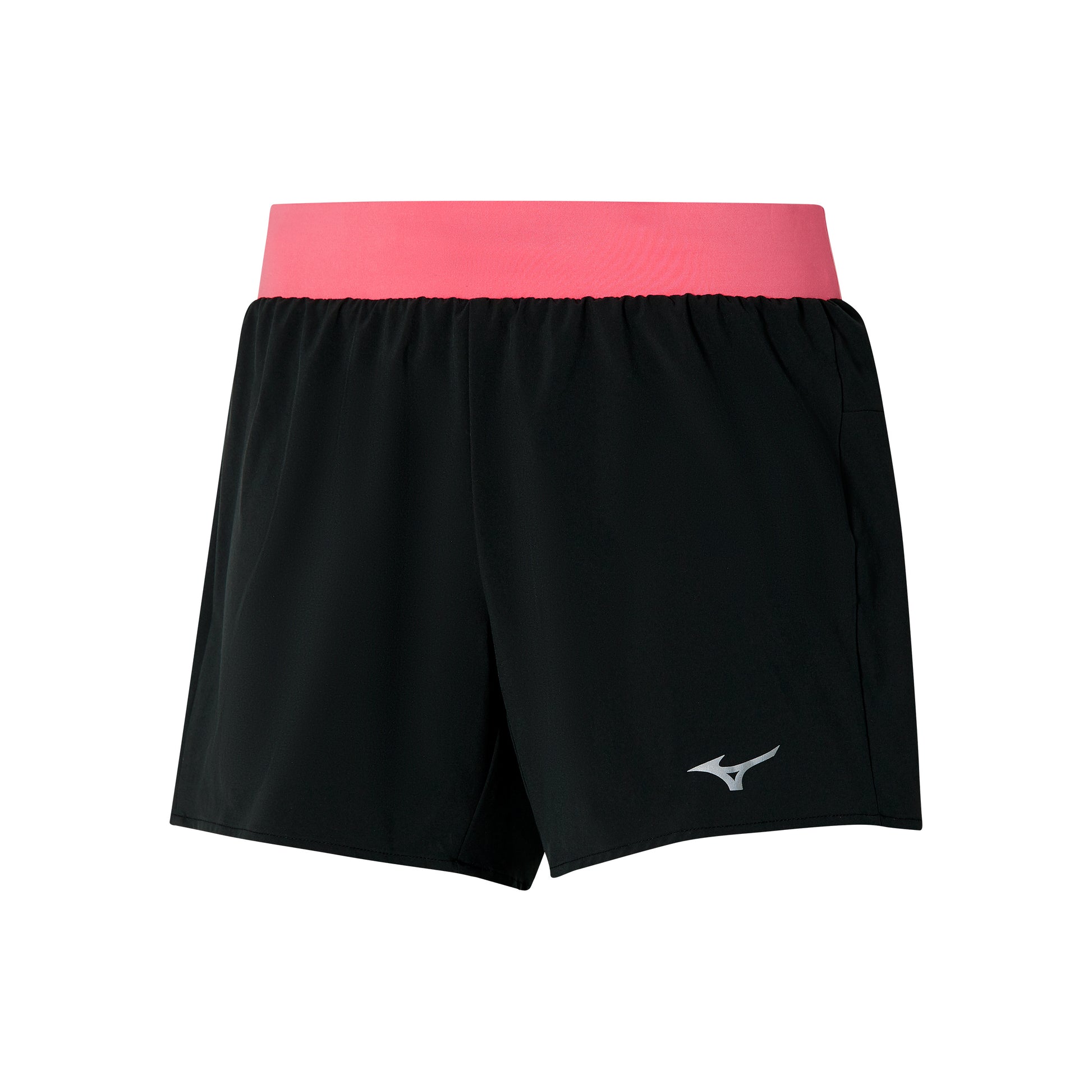 Mizuno Alpha 4.5in Shorts Women-Black,Pink