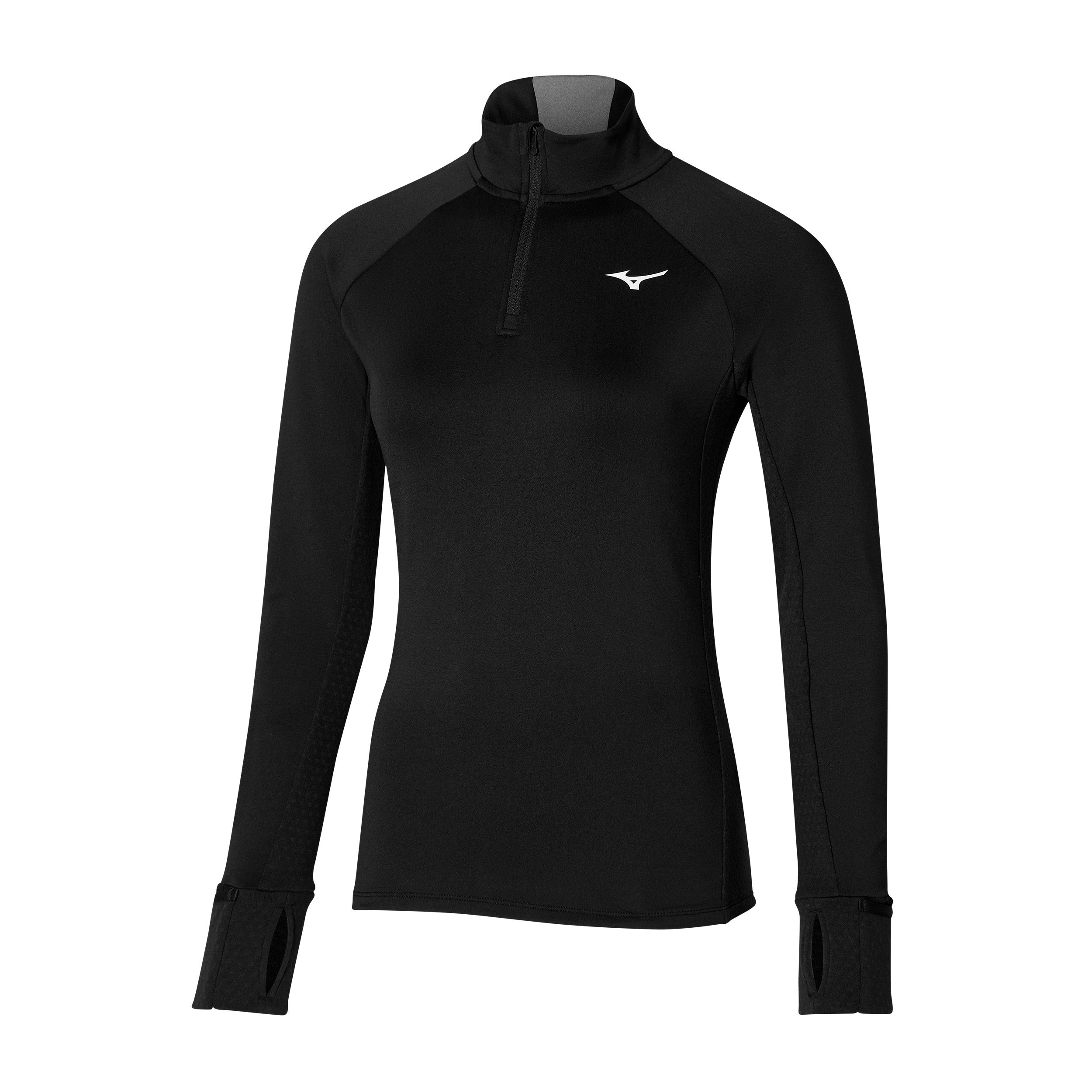 Warmalite Half-Zip Running Top Women-Black,Black | Running Point
