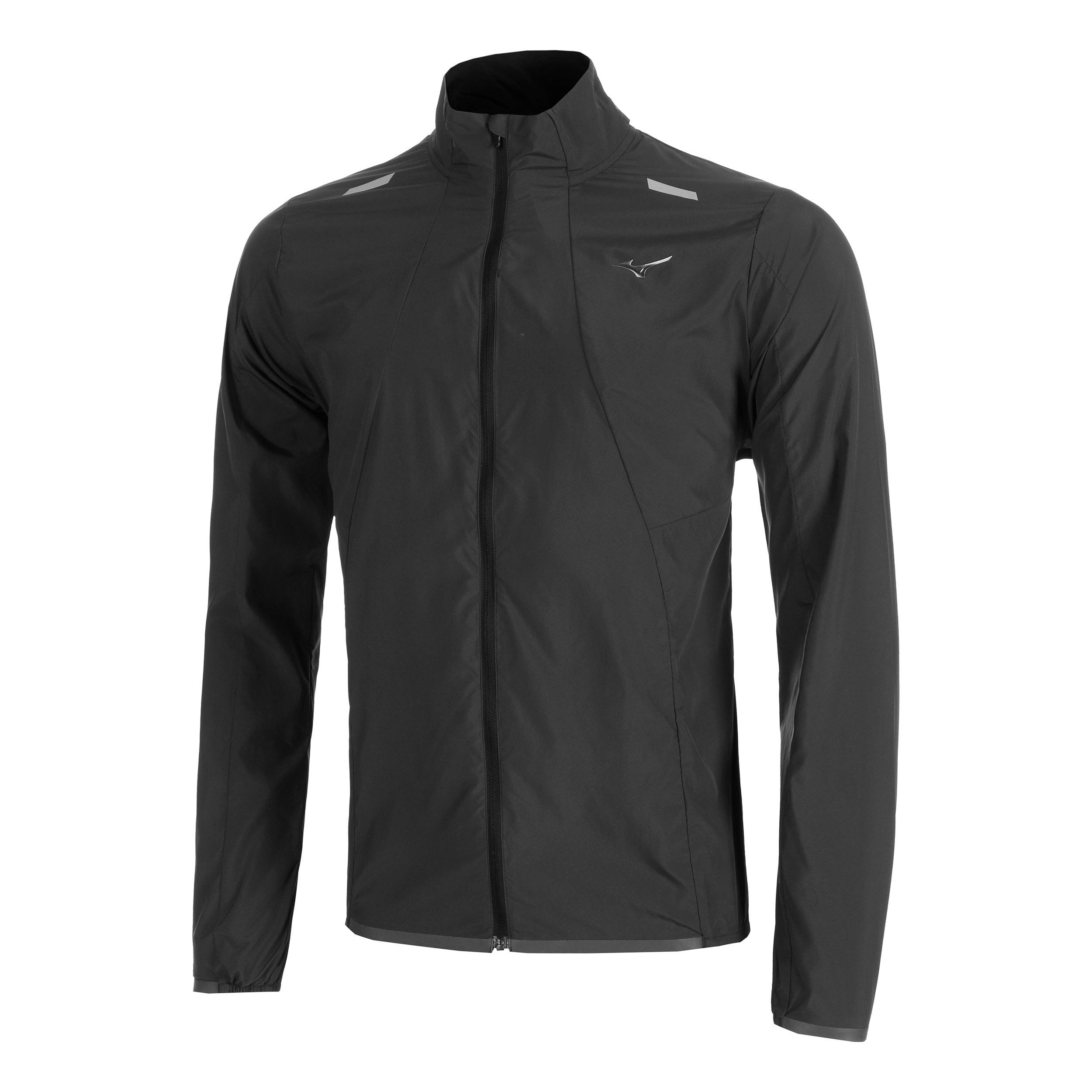 Mizuno Pro ブラックジャケット サイズ0 Tech Light Running Jacket Men-Black | Running Point
