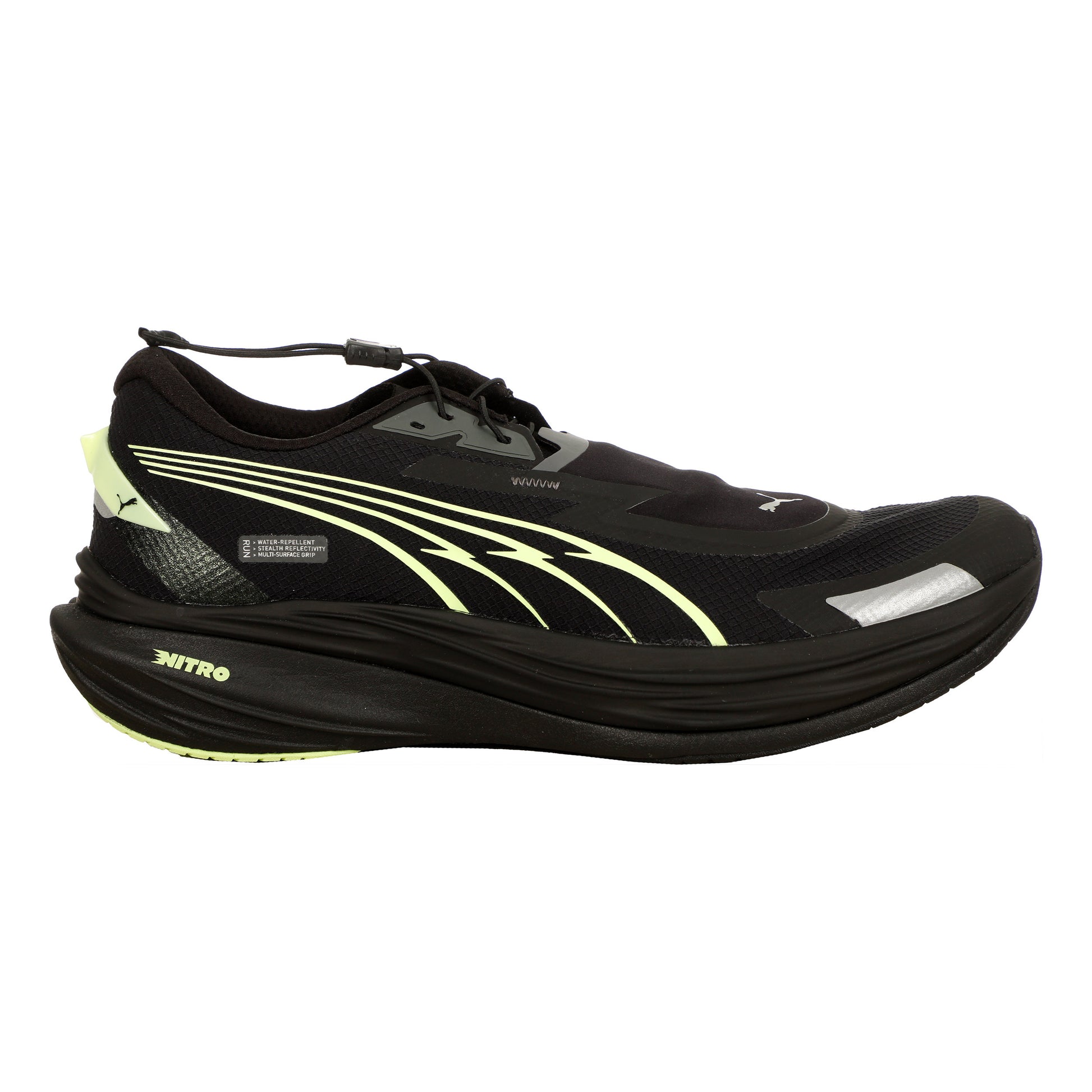 Puma Deviate Nitro 3 WTR+ Neutral Running Shoe Men-Black