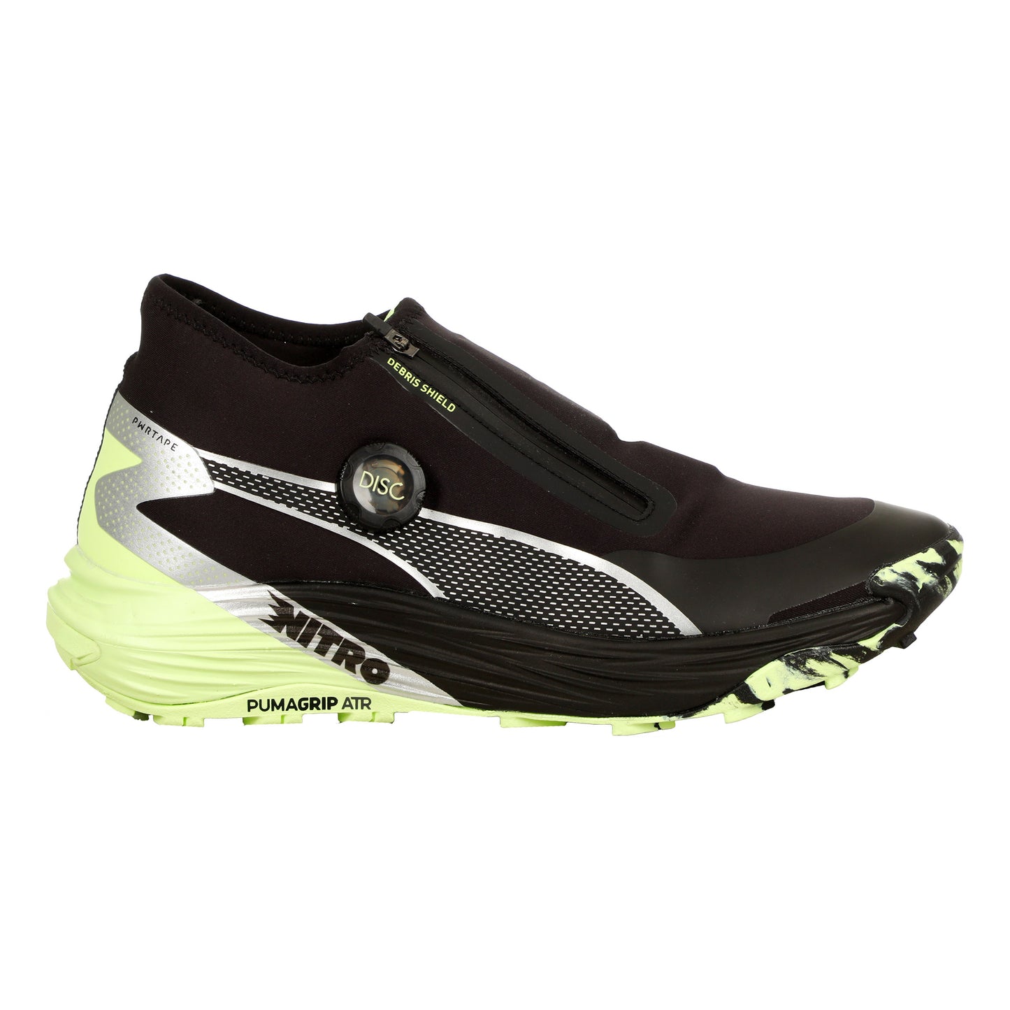 Puma Voyage Nitro 3 Disc Trail Running Shoe Men-Black,Silver