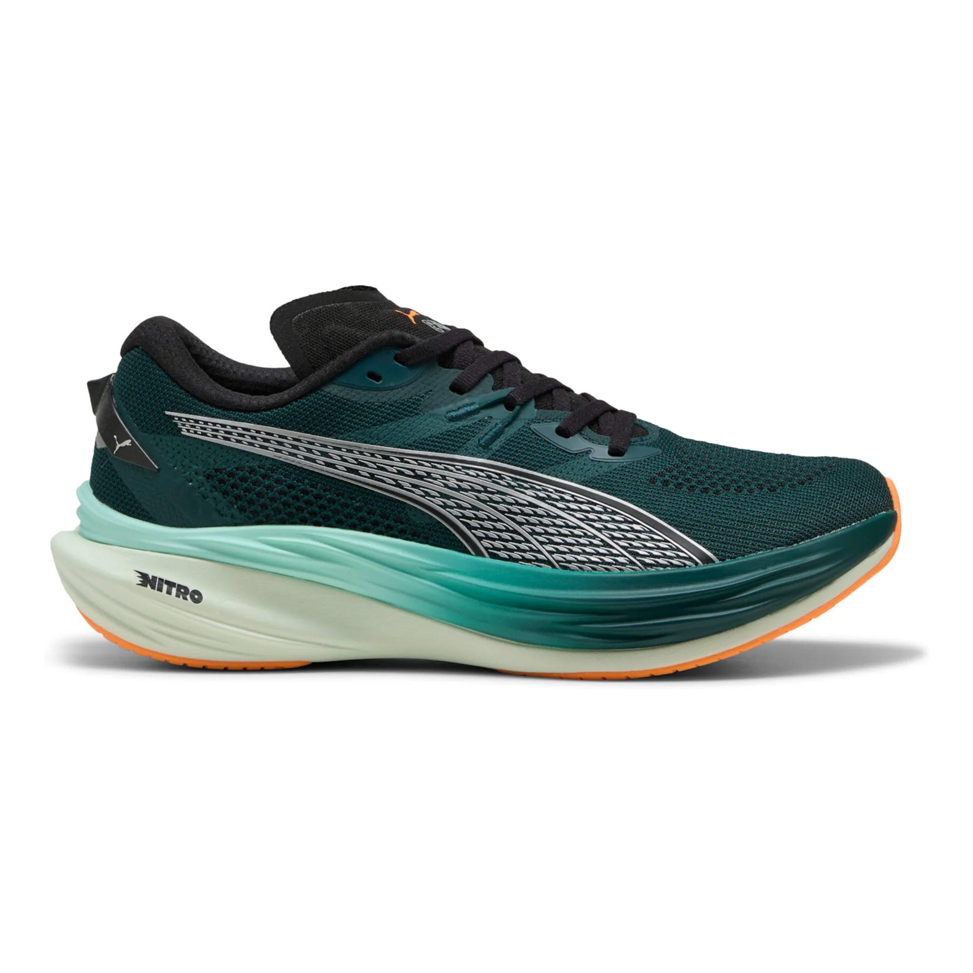 Puma Deviate Nitro 3 Neutral running shoe Men - green, orange