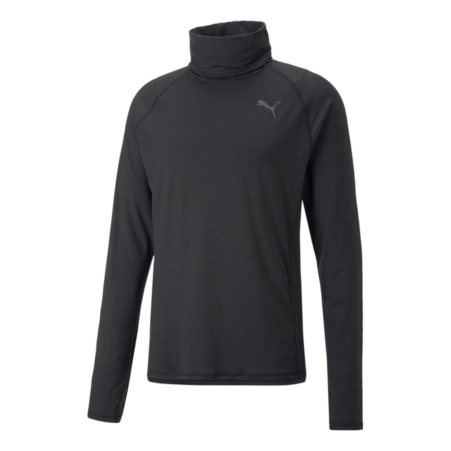 Puma Cloudspun High Neck Longsleeve Long Sleeve Men-Black