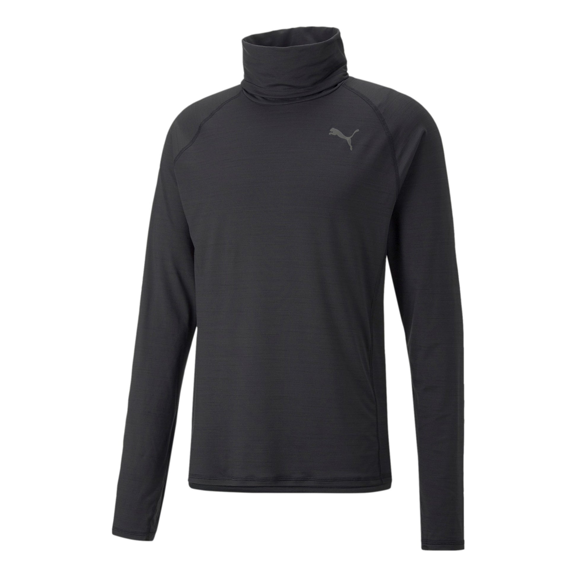 Puma Cloudspun High Neck Longsleeve Long Sleeve Men-Black