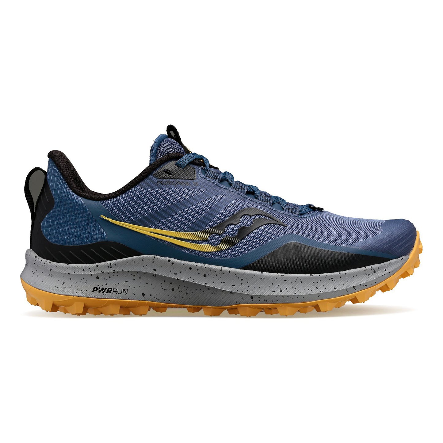 Saucony Peregrine 12 Trailschuh Damen - grau, gelb