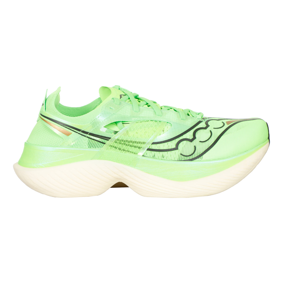 Saucony Endorphin Elite Competition running shoe Men - light green,