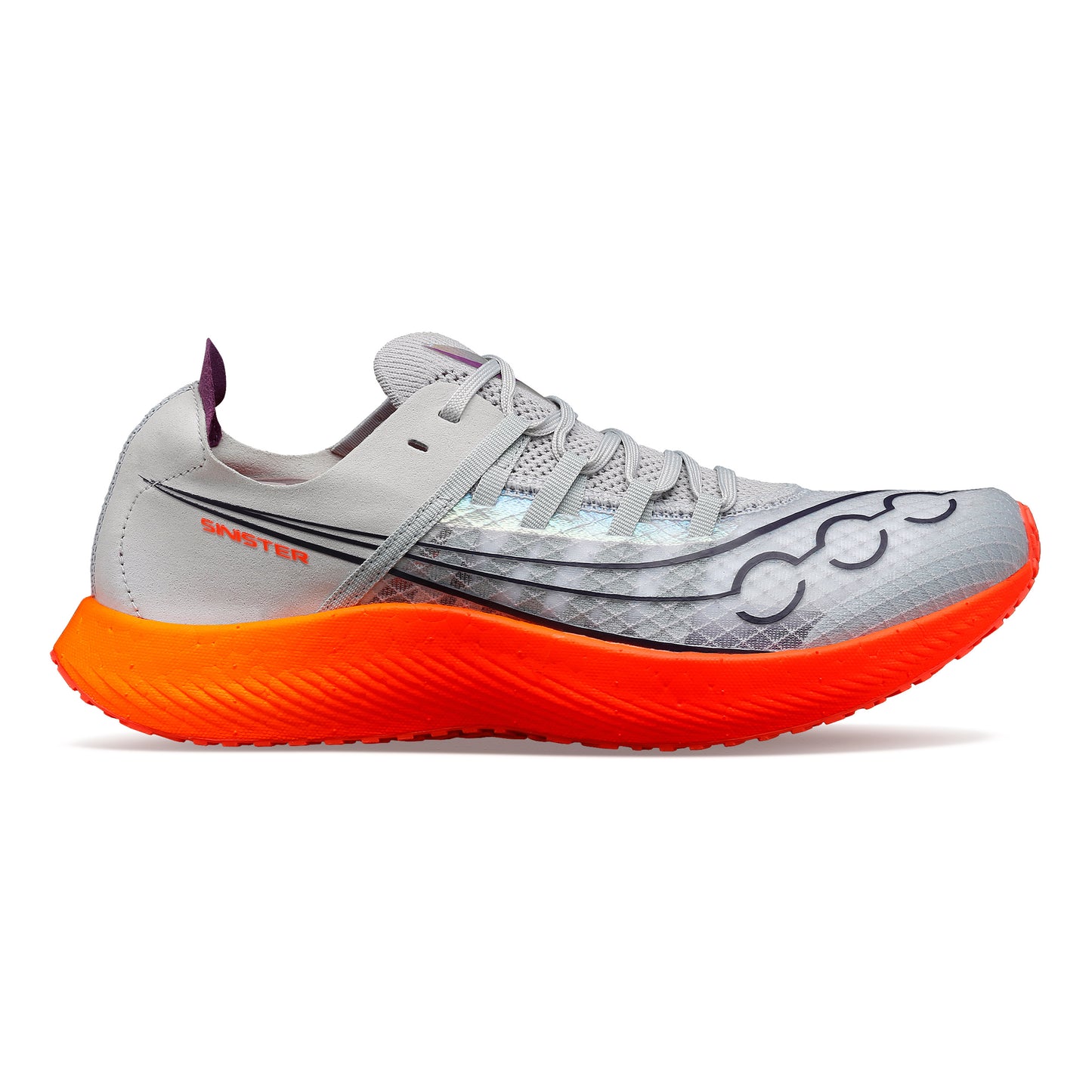 Saucony Sinister Wettkampfschuh Herren - weiß, orange
