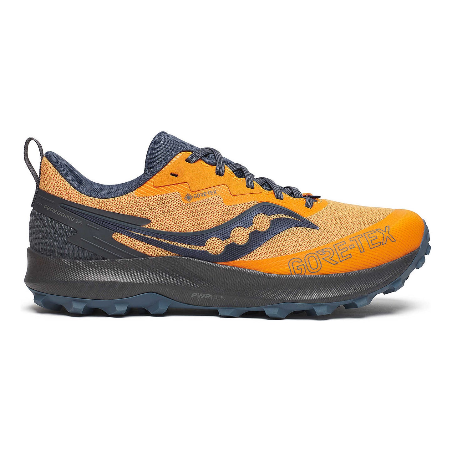 Saucony Peregrine 14 Gtx Trailschuh Herren - orange, grau