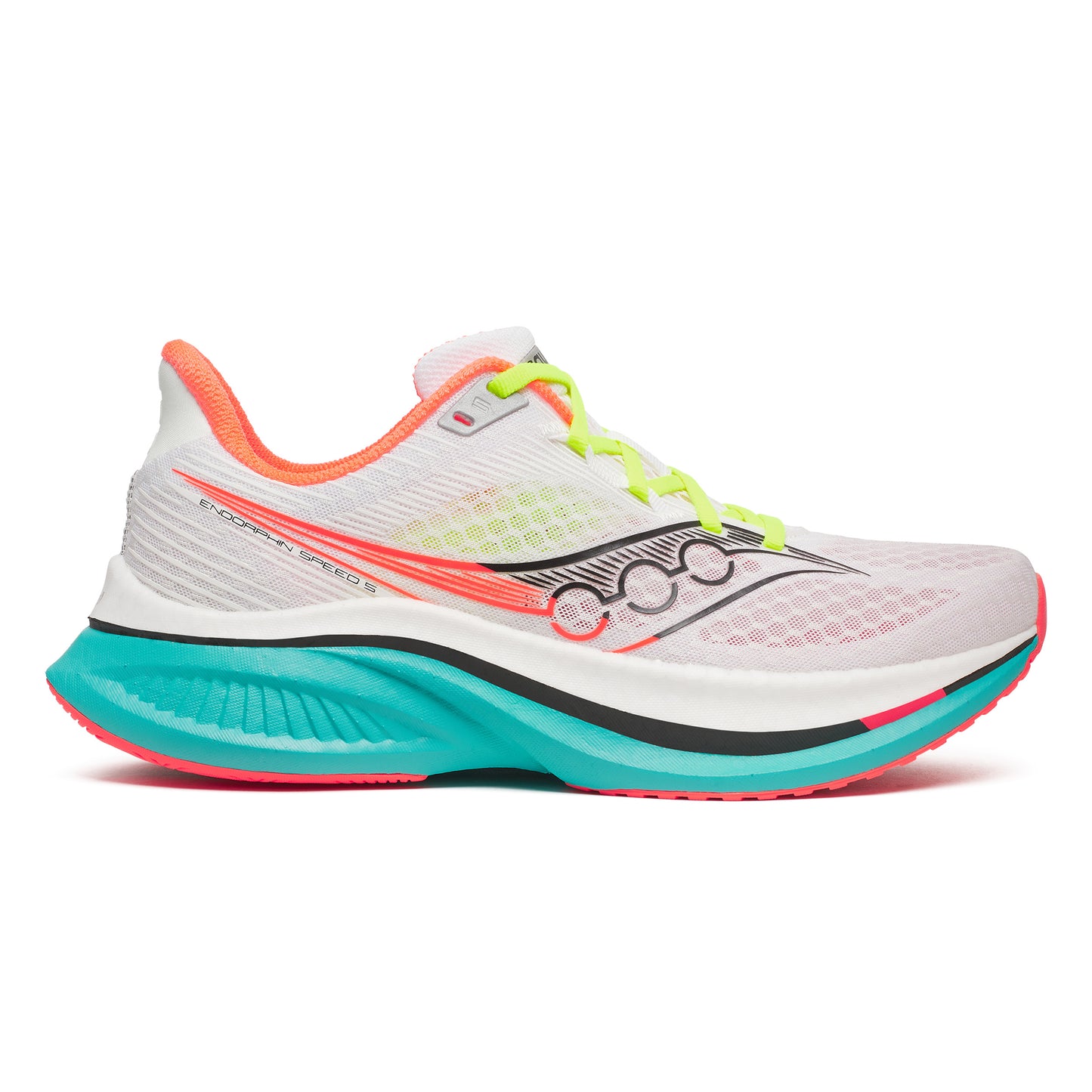 Saucony Endorphin Speed 5 Competition running shoe Men-white, multicoloured