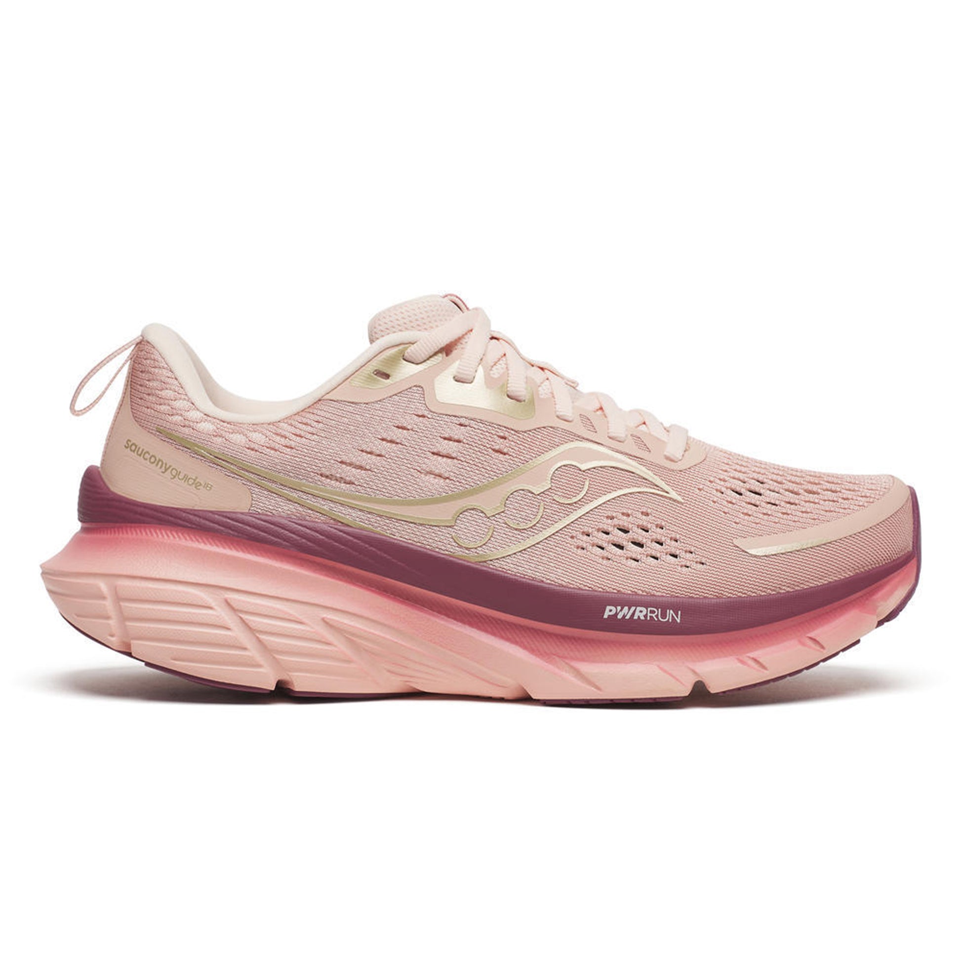 Saucony Guide 18 Stabilitätsschuh Damen-Rosa