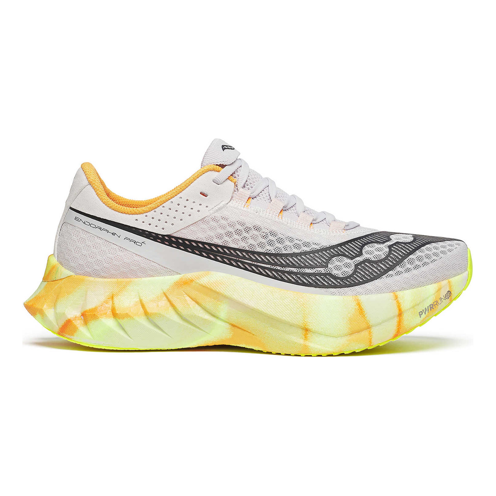 Saucony Endorphin Pro 4 Wettkampfschuh Herren-Grau,Orange