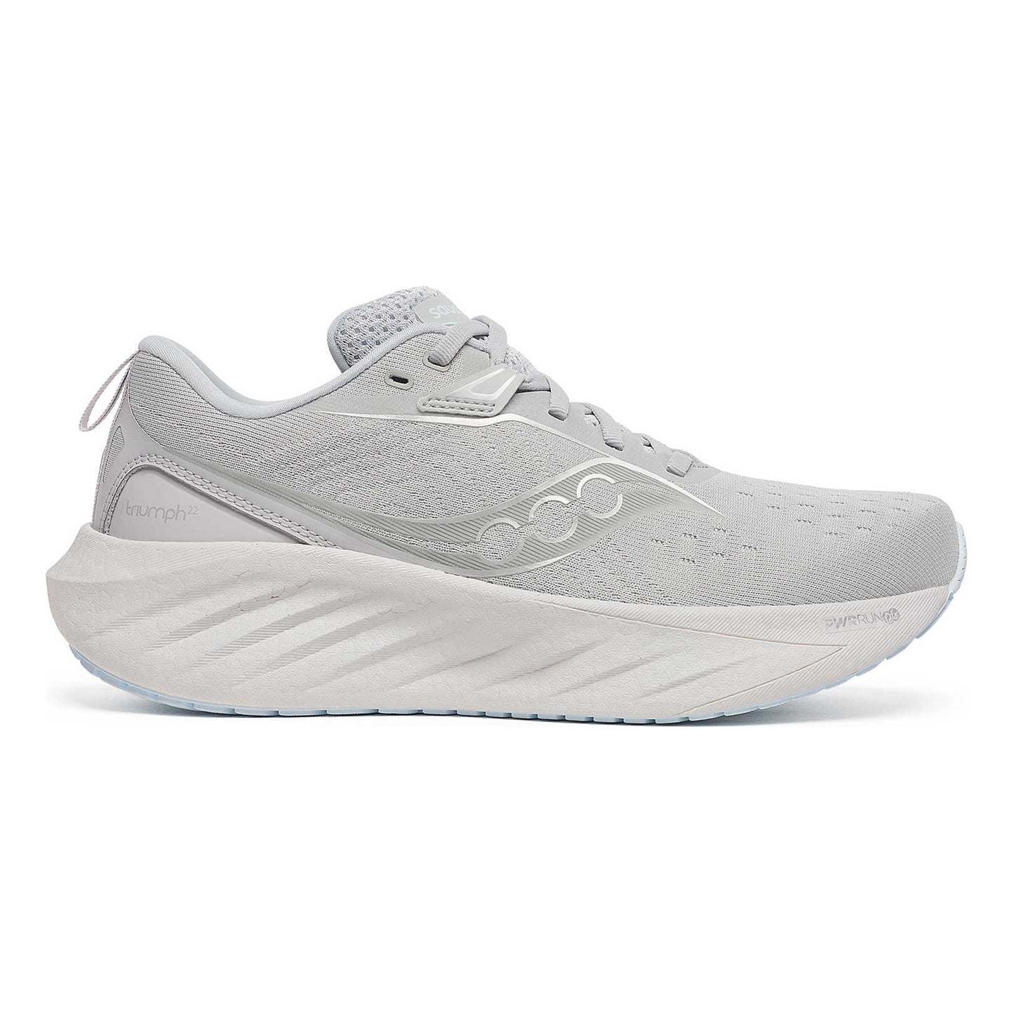 Saucony Triumph 22 Neutral Running Shoe Women-Lightgrey