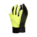 Intensity Safety Light Gloves-Black,Yellow