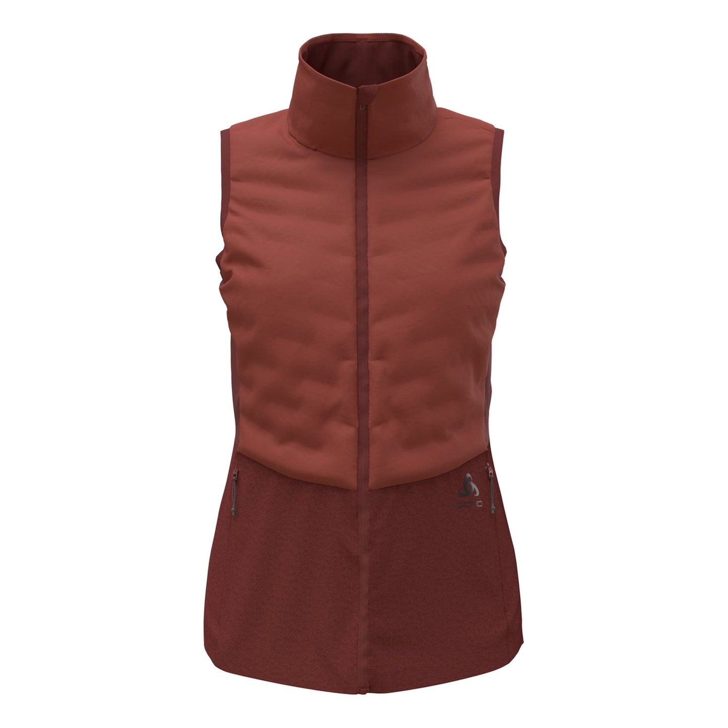 Odlo Zeroweight Insulator Running vests Women - red, berry