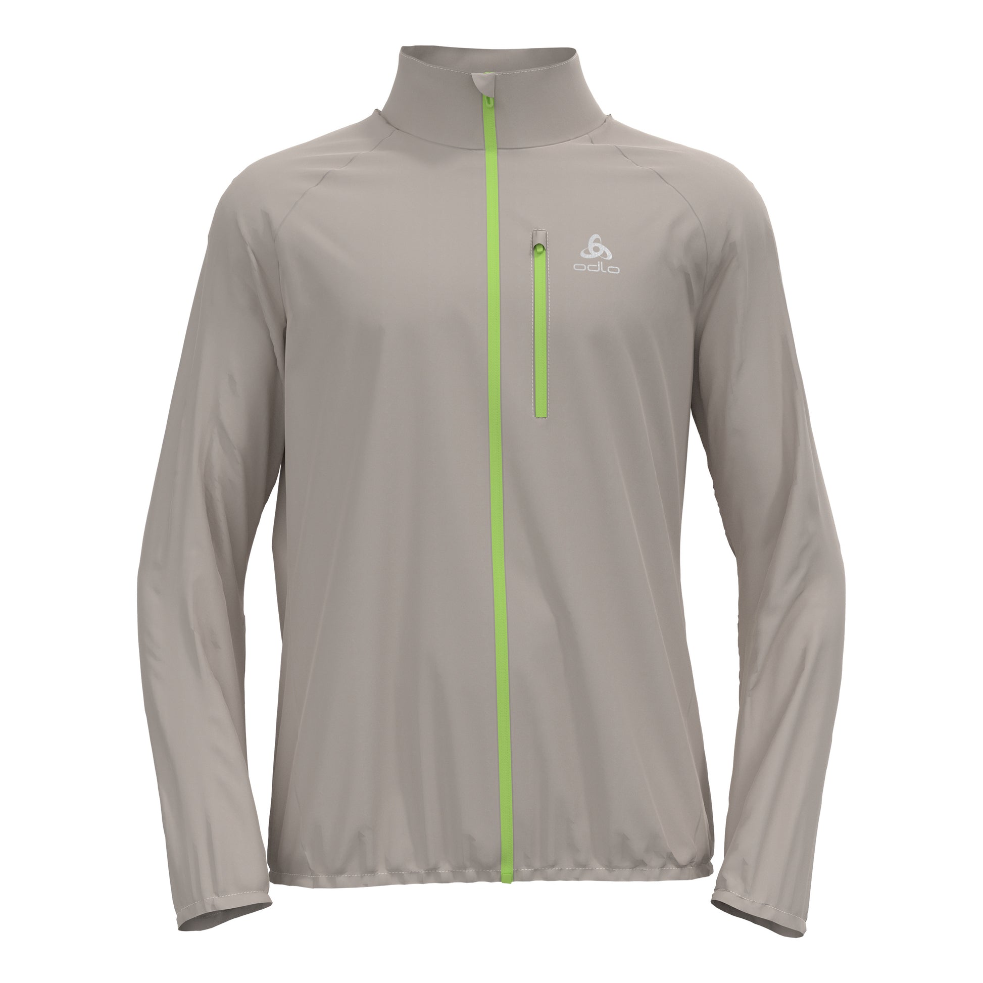 Odlo Zeroweight Laufjacke Herren - silber,