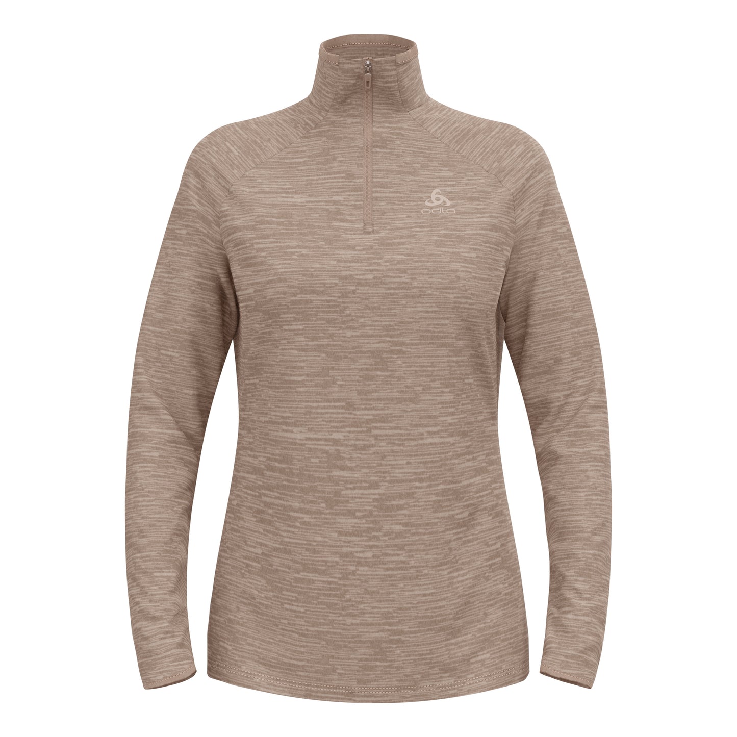 Odlo Essential Thermal Mid Layer 1/2 Zip Longsleeve Damen-Grau