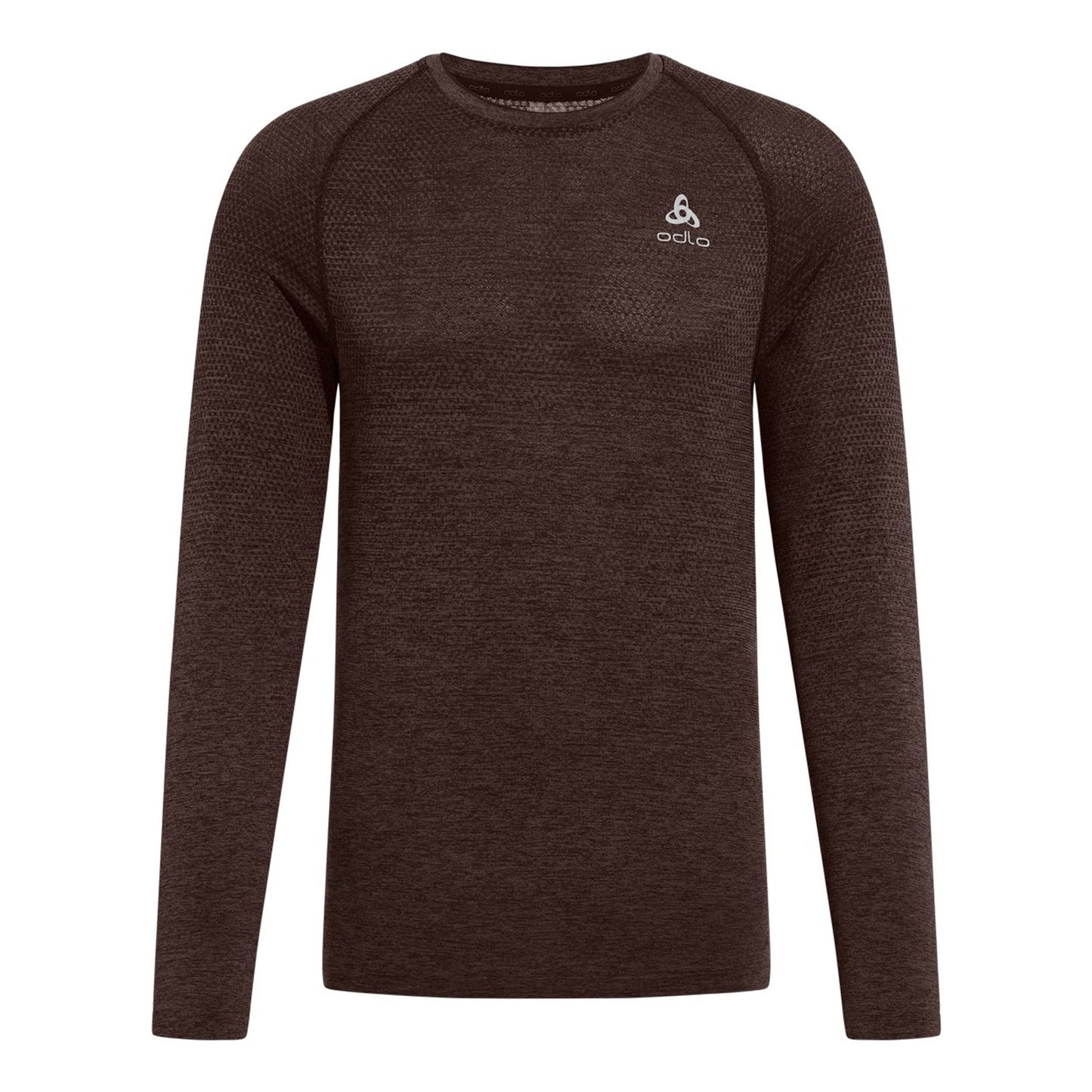 Odlo Essential Seamless Long Sleeve Men-Brown