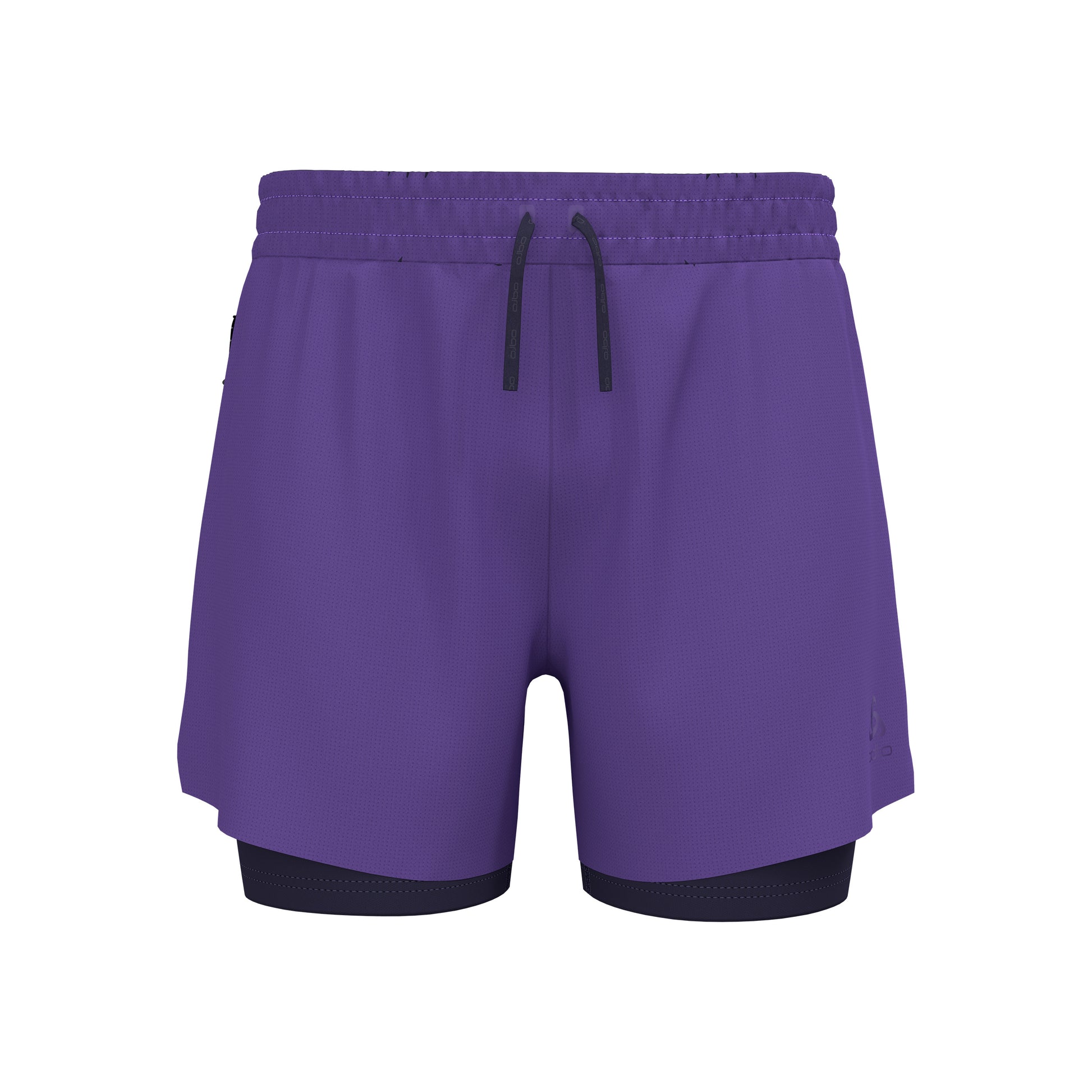 Odlo Zeroweight 5in 2in1 Laufshorts Herren-lila