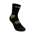 Core Mid Cut 5.0 Compression socks Men - black, lime