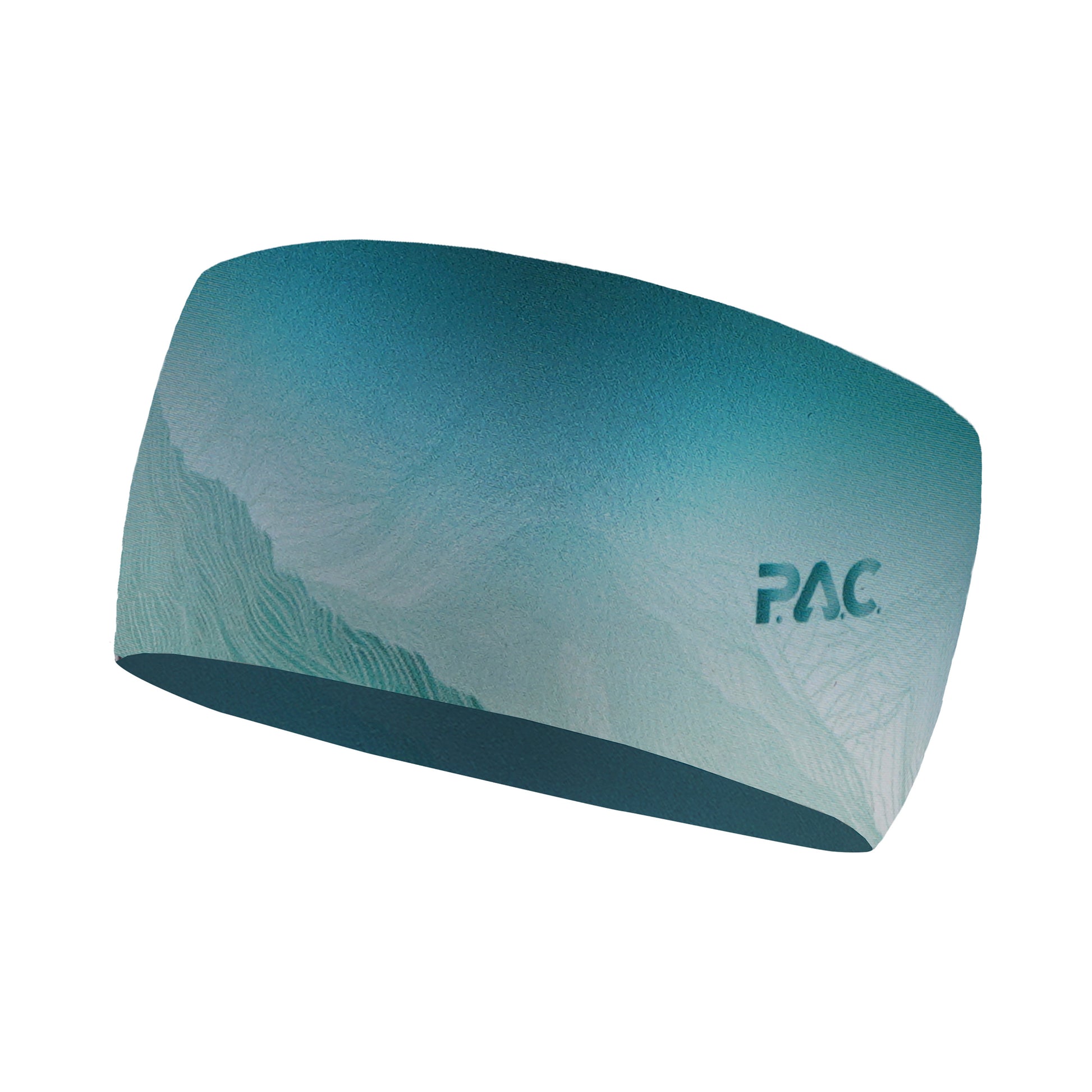 P.A.C. Recycled Seamless Headband -turquoise