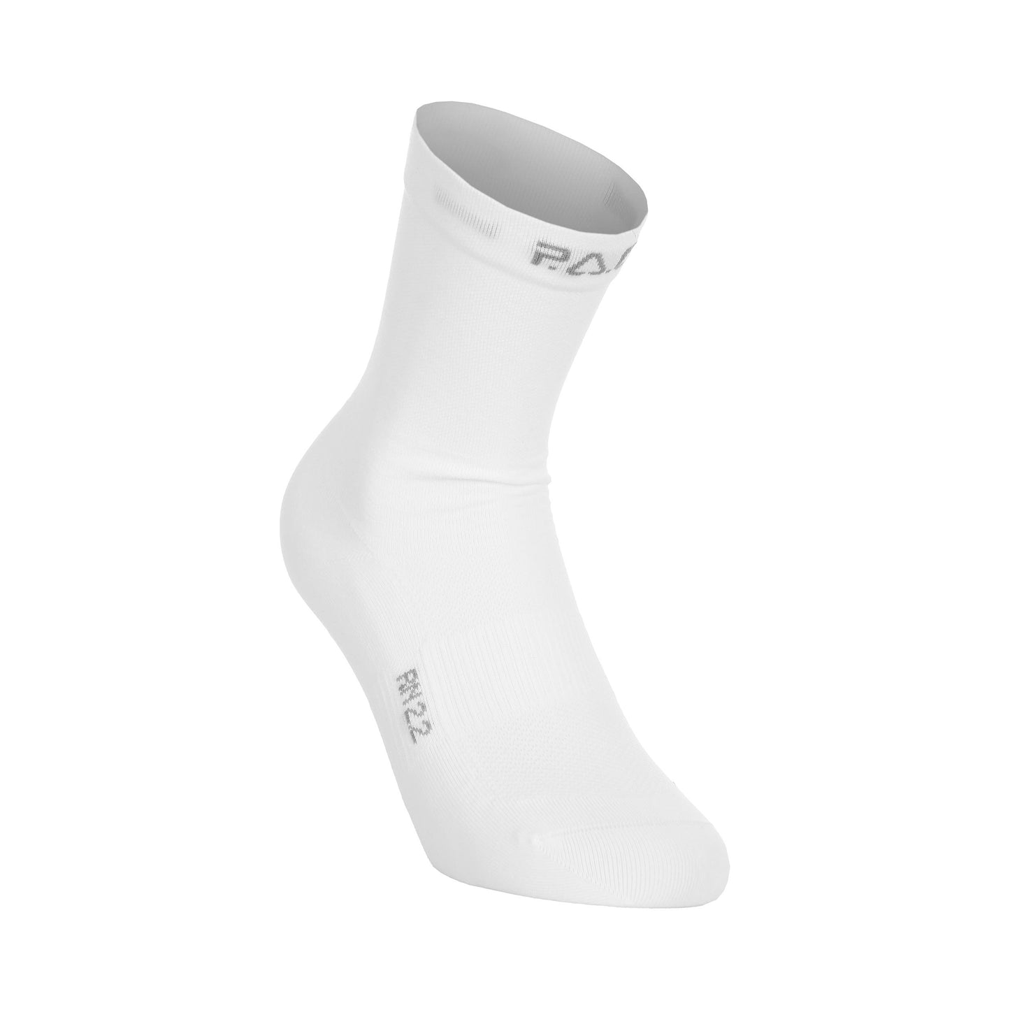 P.A.C. RN 2.2 Reflective Ultralight Long Running Socks Men-White