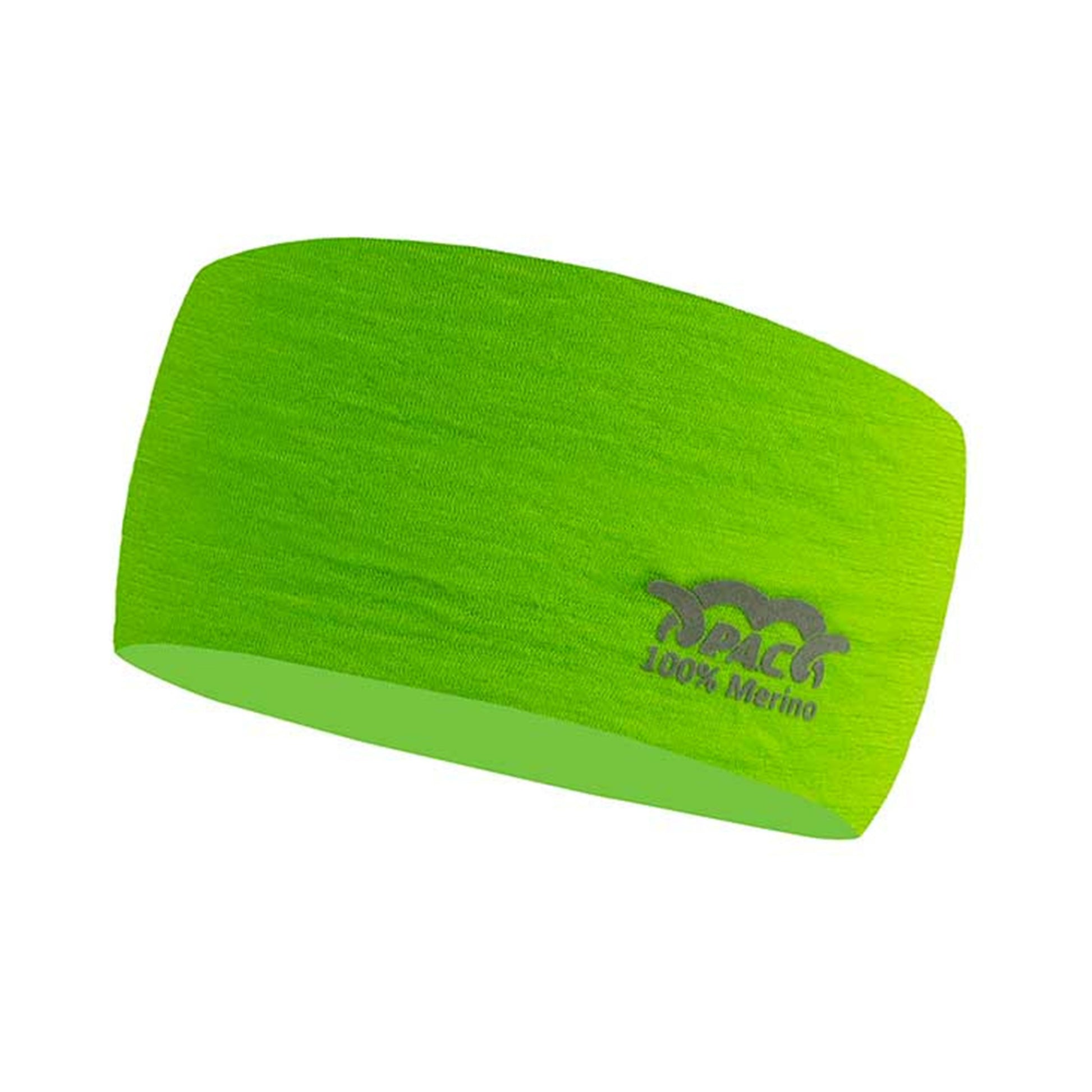P.A.C. Merino Headband-Neon Green