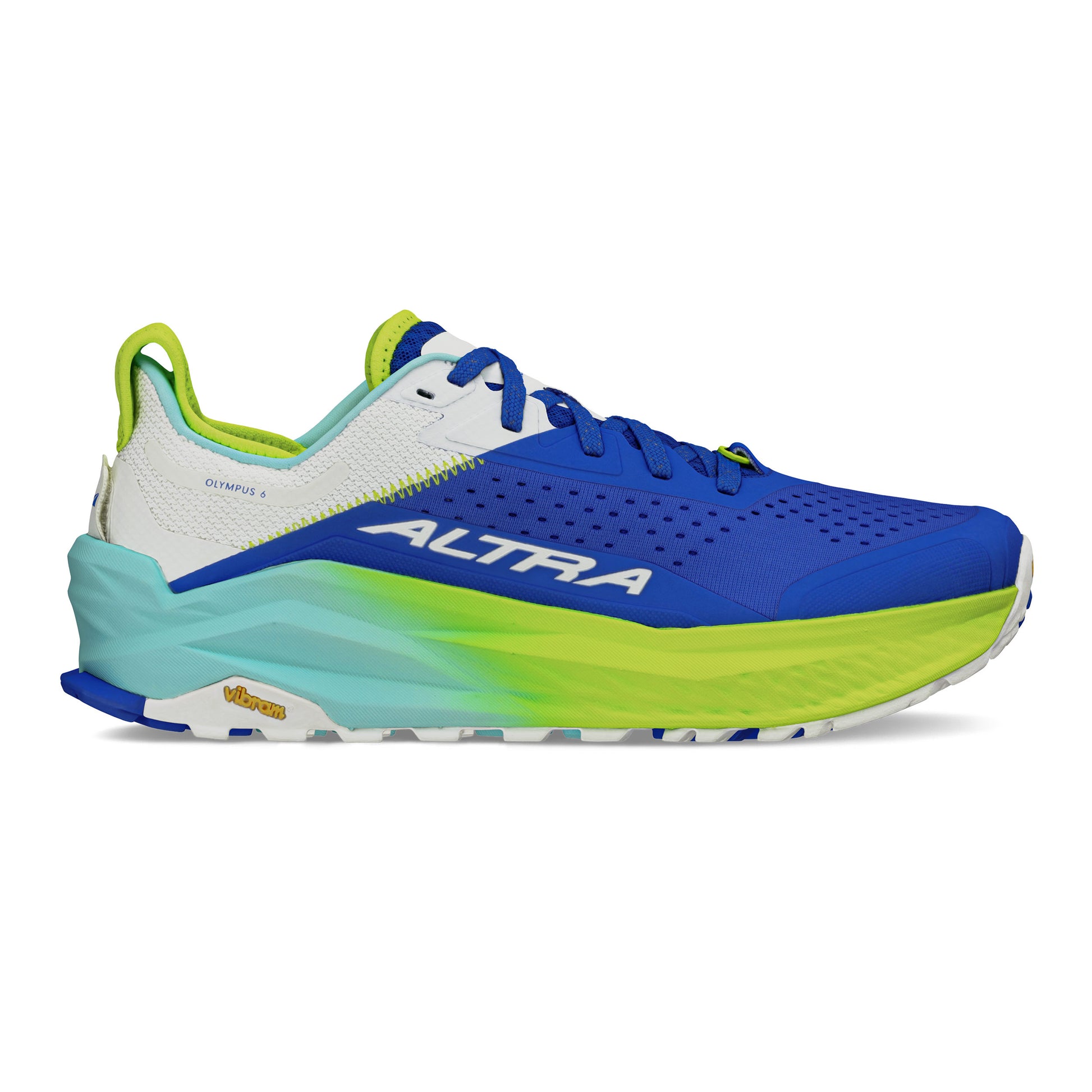 Altra Olympus 6 Trail Running Shoe Men-Blue,Lime