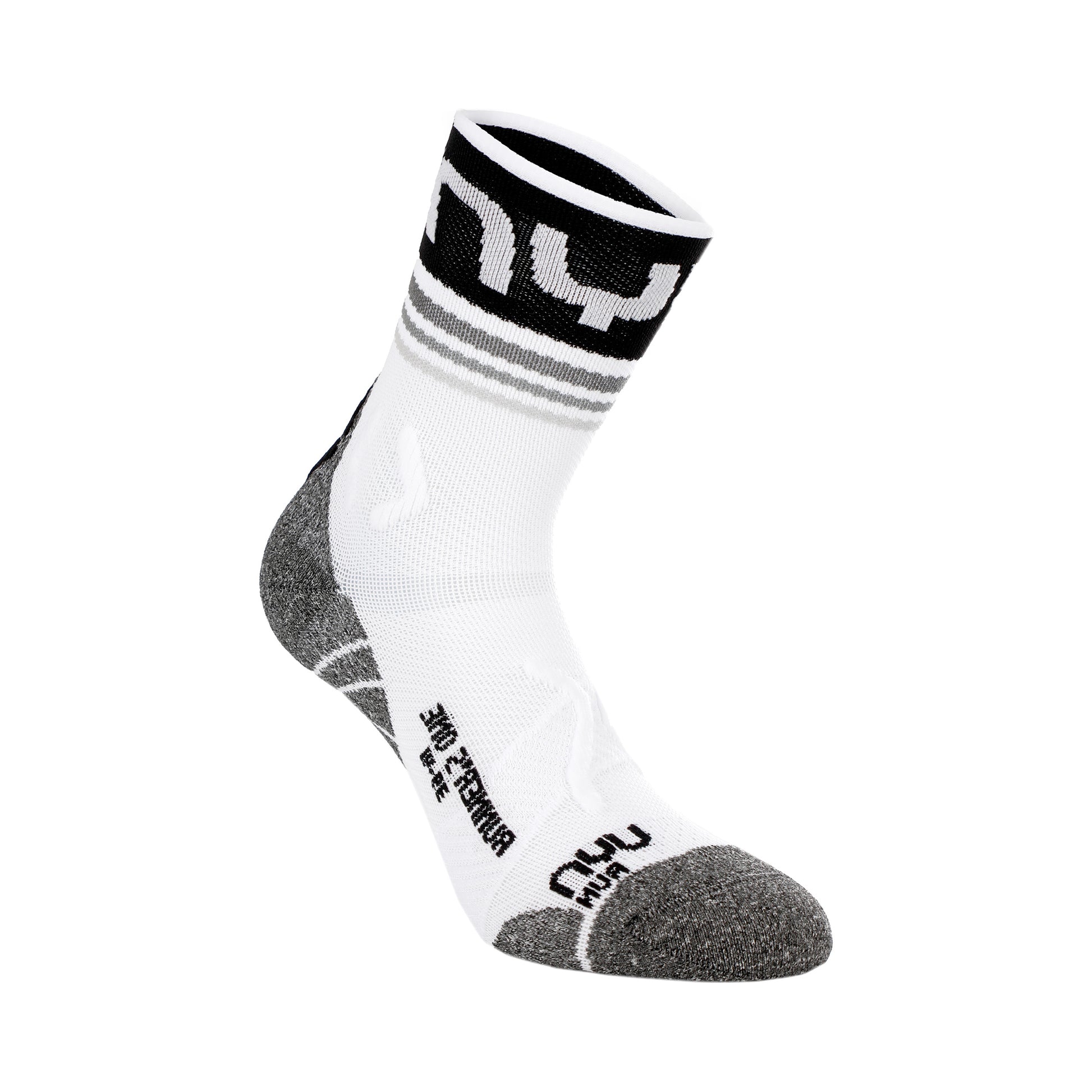 UYN Runner's One Short Laufsocken Damen-Weiß,Schwarz