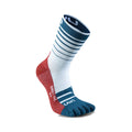 Runner's Five Running Socks Men-White,Blue