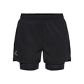 Dallas 2in1 Shorts Damen - schwarz,