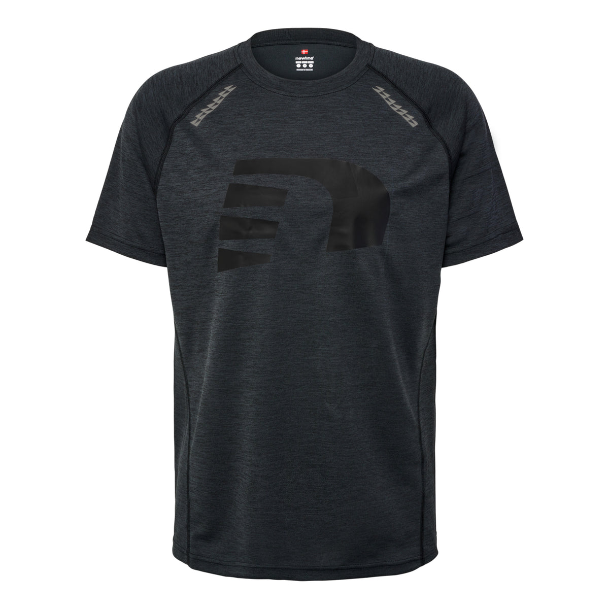Newline Orlando T-Shirt Laufshirt Herren-Schwarz