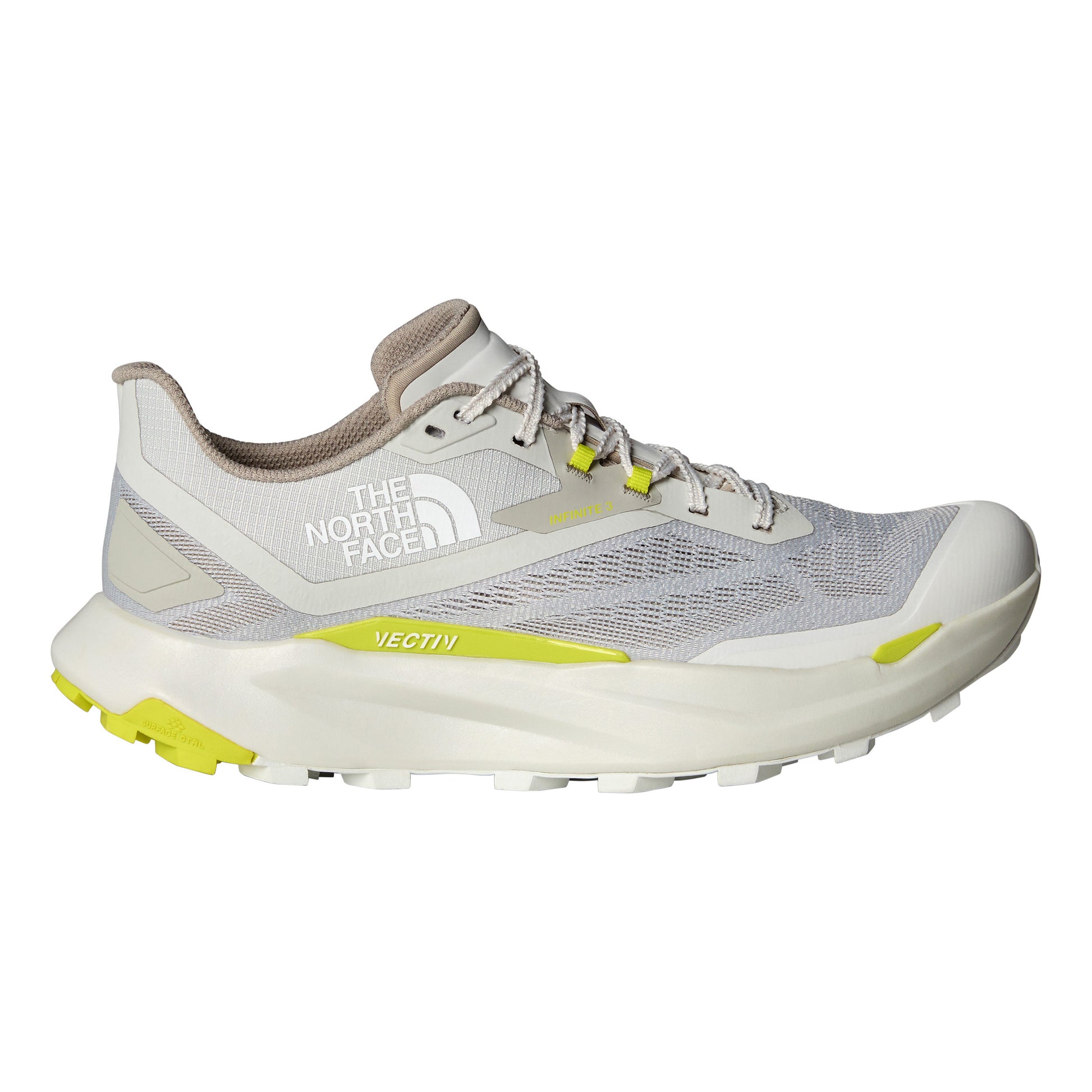 The North Face Vectiv Infinite 3 Trail running shoe Men - lightgrey, yellow