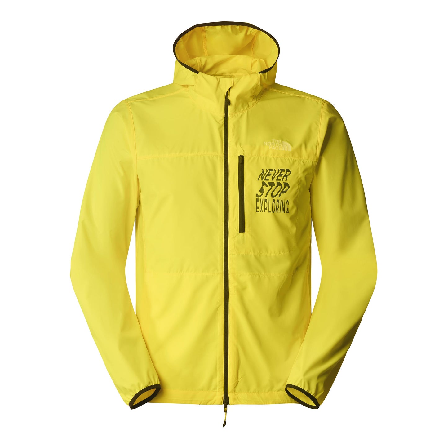 The North Face Higher Run Wind Running jacket Men - neon yellow,