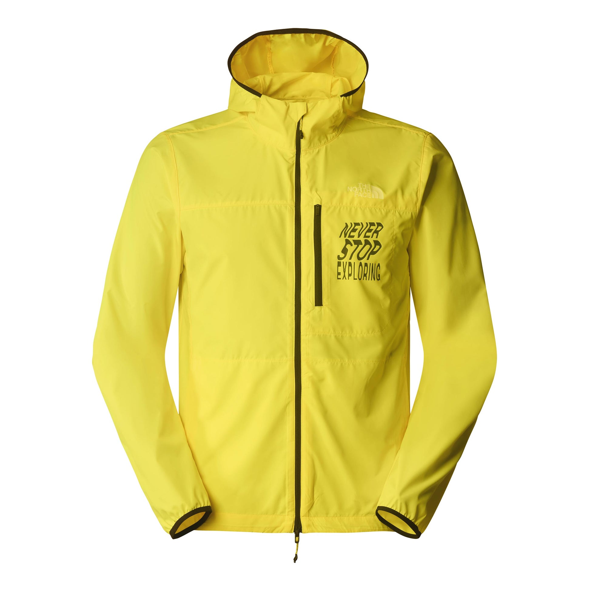 The North Face Higher Run Wind Running jacket Men - neon yellow,