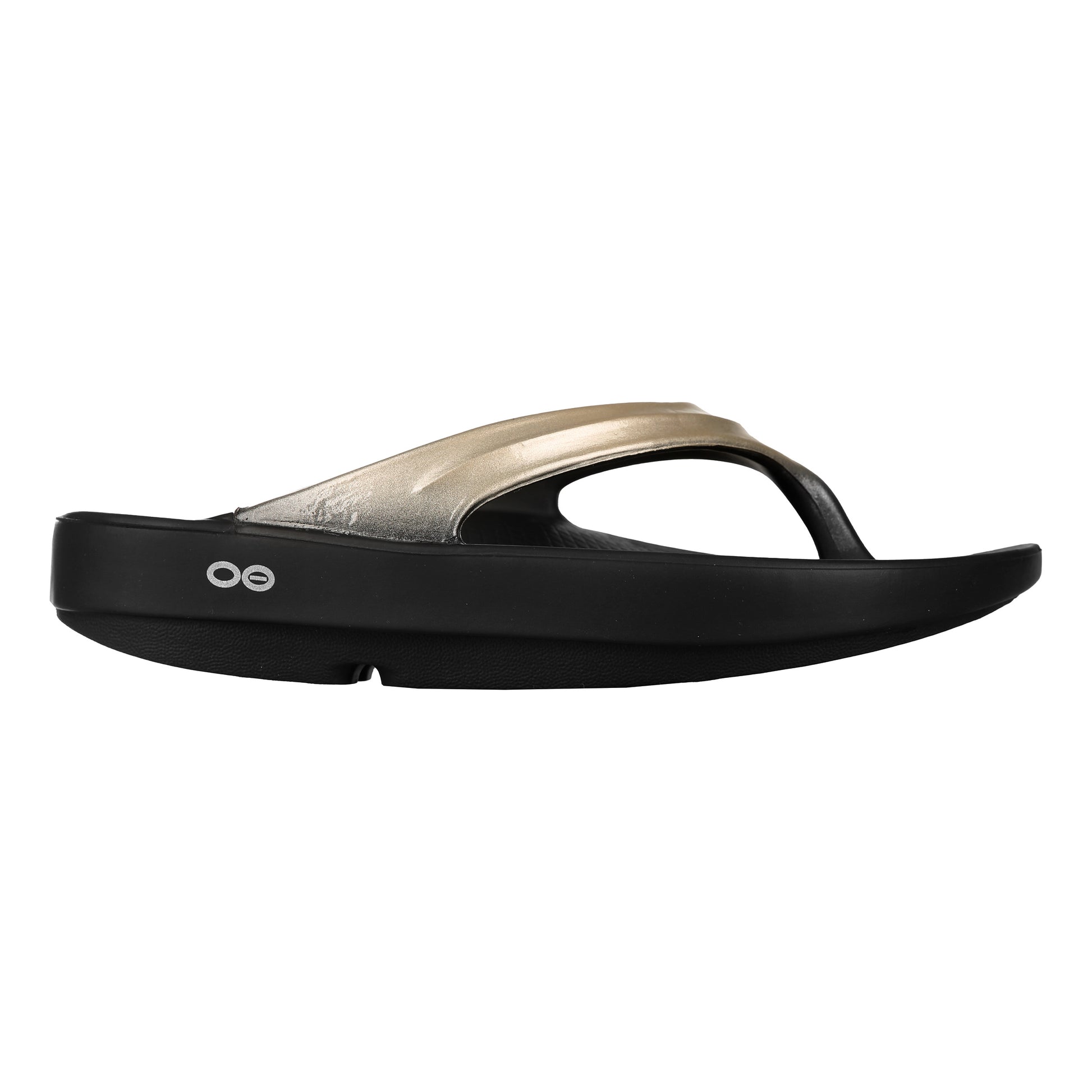 OOFOS Oolala Recoveryschuh Damen - schwarz, beige