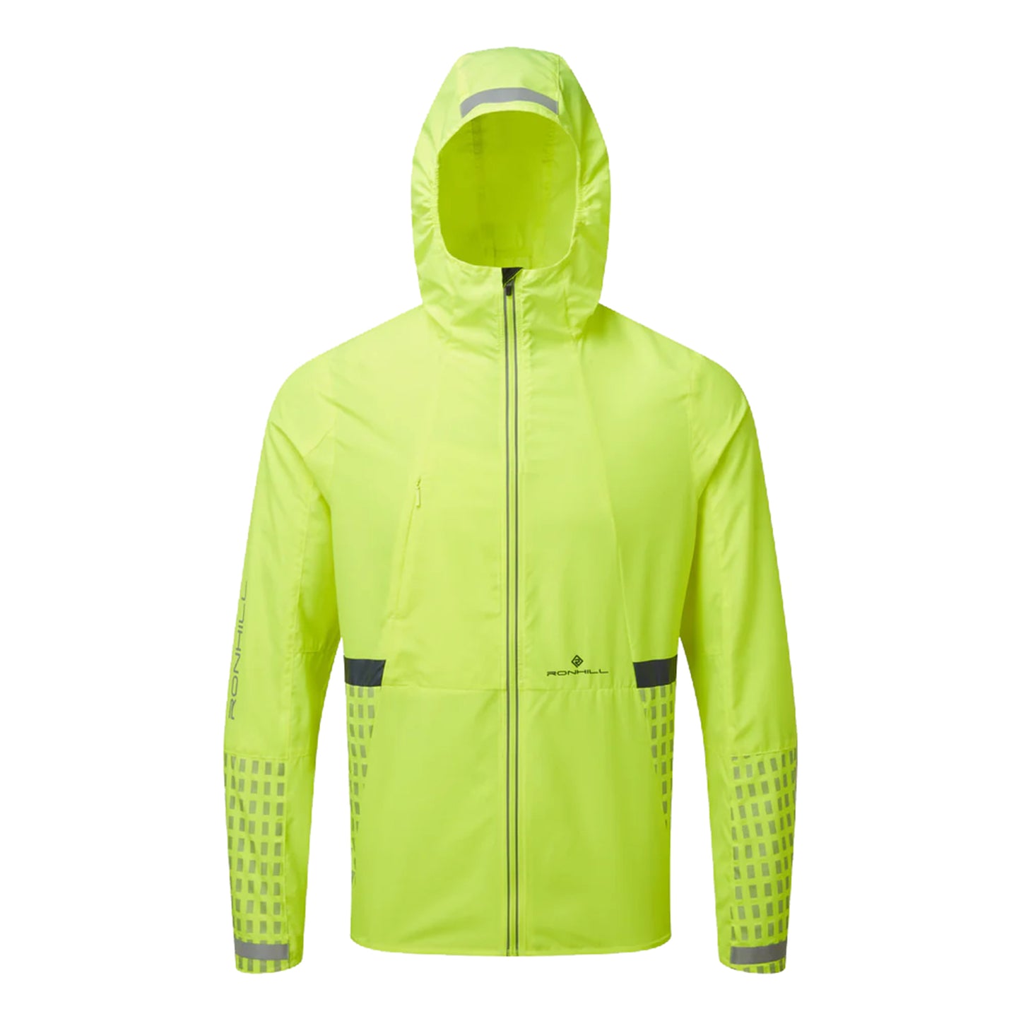 Ronhill Tech Afterhours Running jacket Men - neon yellow,